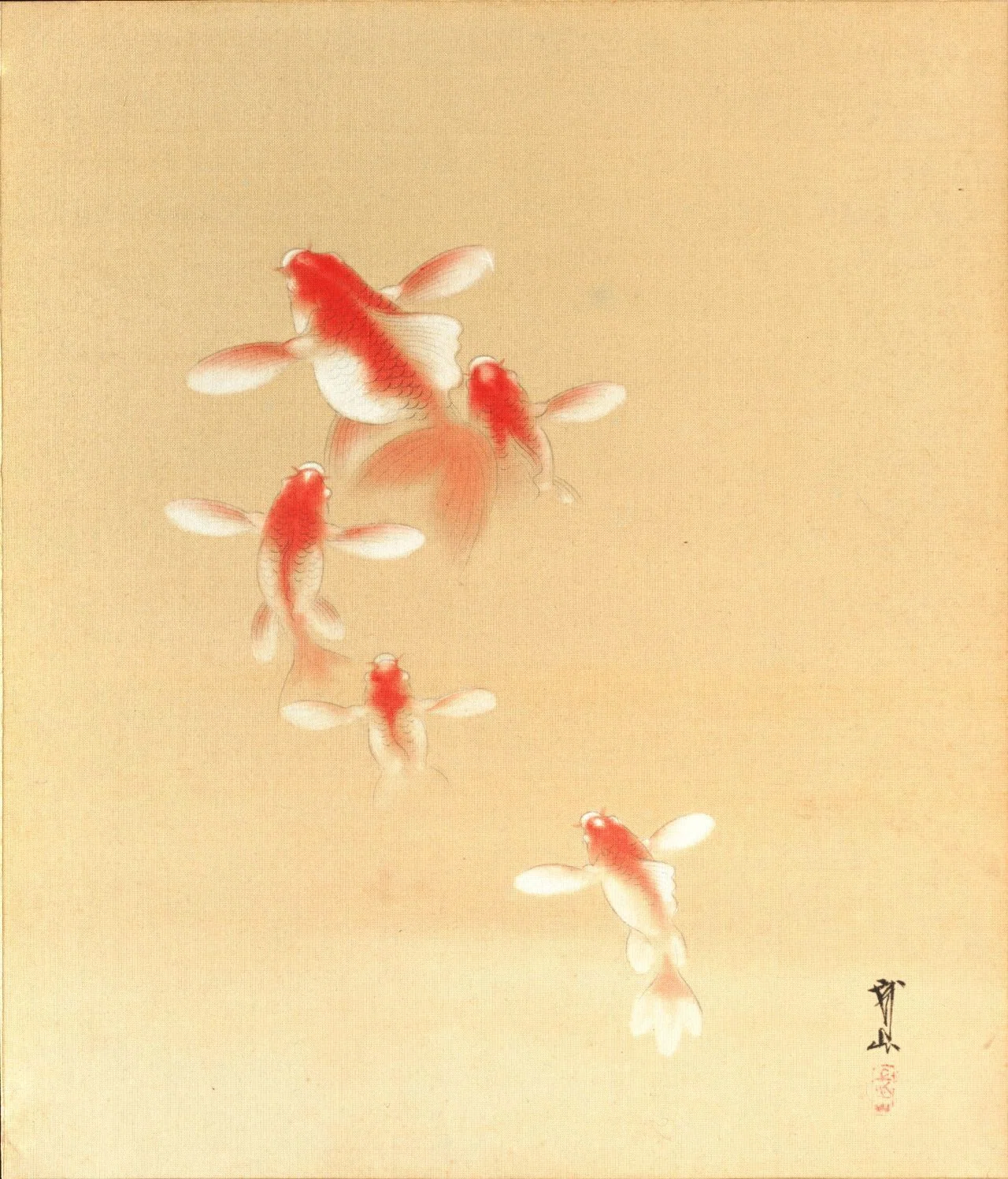 作品一覧】木村武山《十二ヶ月図》｜講談社野間記念館