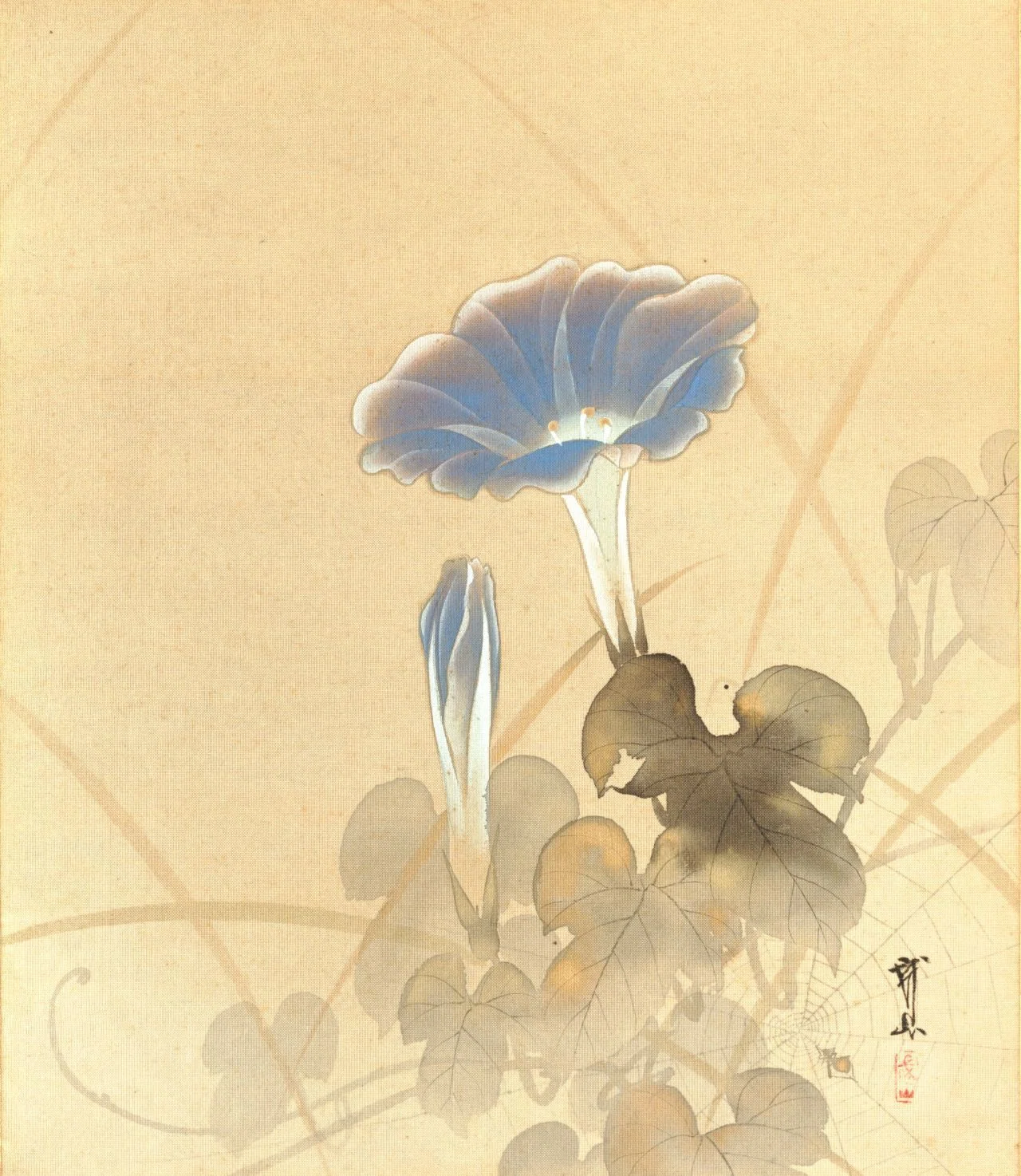 作品一覧】木村武山《十二ヶ月図》｜講談社野間記念館
