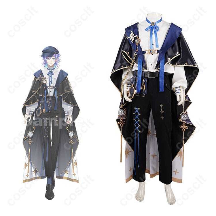 ♡ にじさんじ 星導ショウ キラキラ鑑定士 新衣装 コスプレ 衣装 高品質 ♡ にじさんじ 星導ショウ 新衣装「鑑定士の服」コスプレ衣装｜高