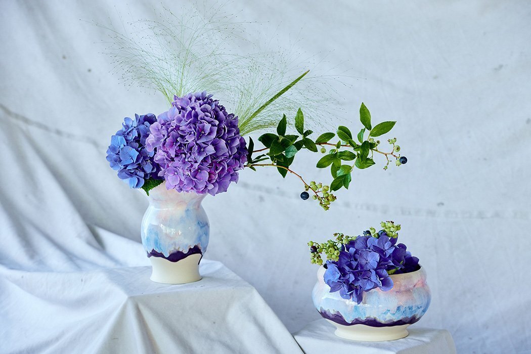 HIUCHI 10周年特集】花の個性を映す、釉薬の物語「夢のガーデン