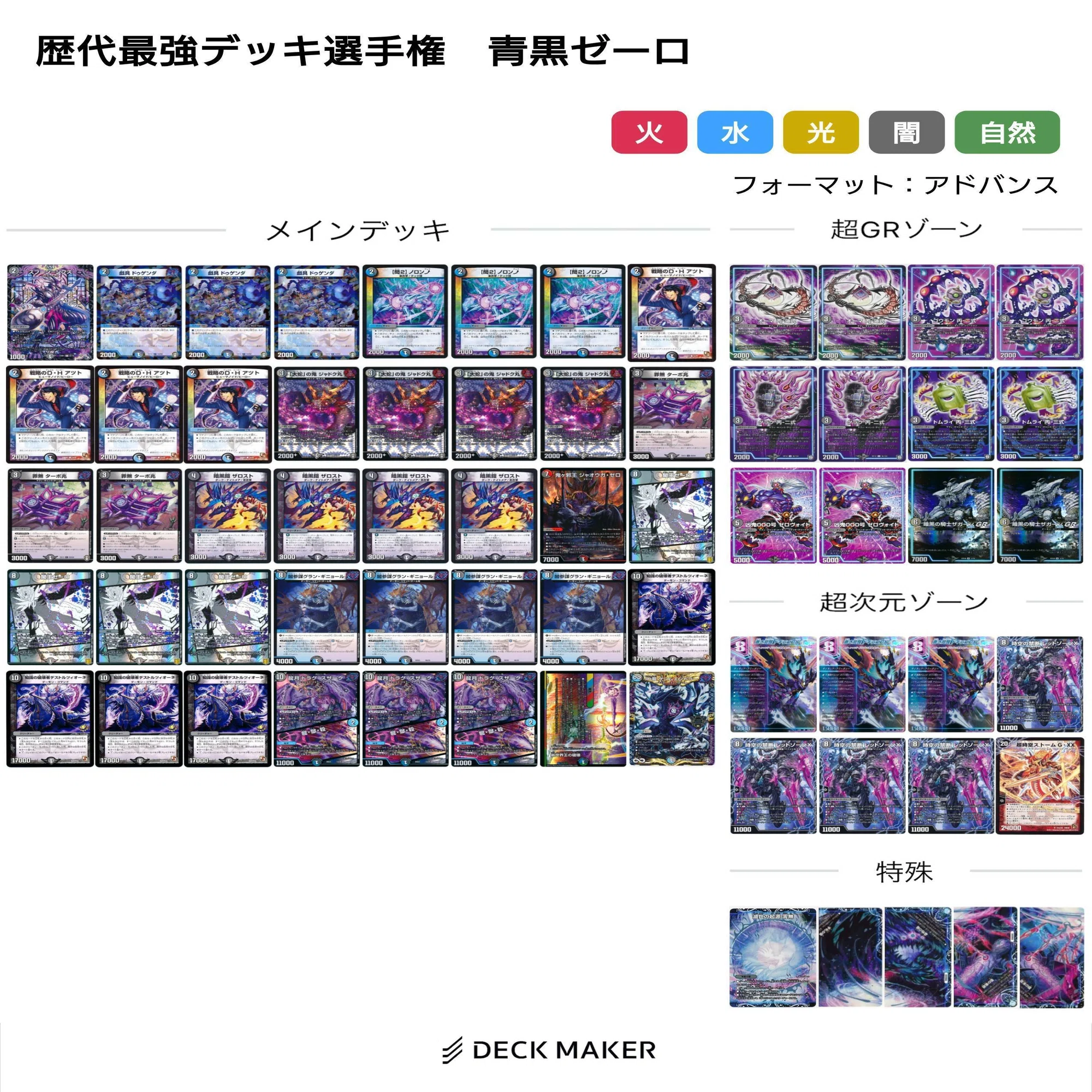 青黒ゼーロ【デュエマ歴代最強デッキ⑯】｜れもん