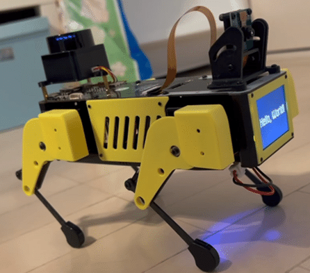 四足歩行ロボット「Mini Pupper 2」を組み立てて動かしてみた！｜KMRJN