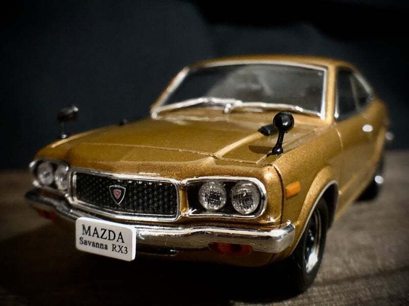 ノレブ(NOREV) 1/43 マツダ サバンナ クーペ GT RX-3(1972)｜てO