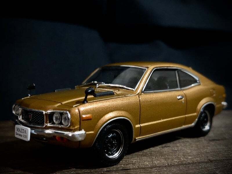 ノレブ(NOREV) 1/43 マツダ サバンナ クーペ GT RX-3(1972)｜てO