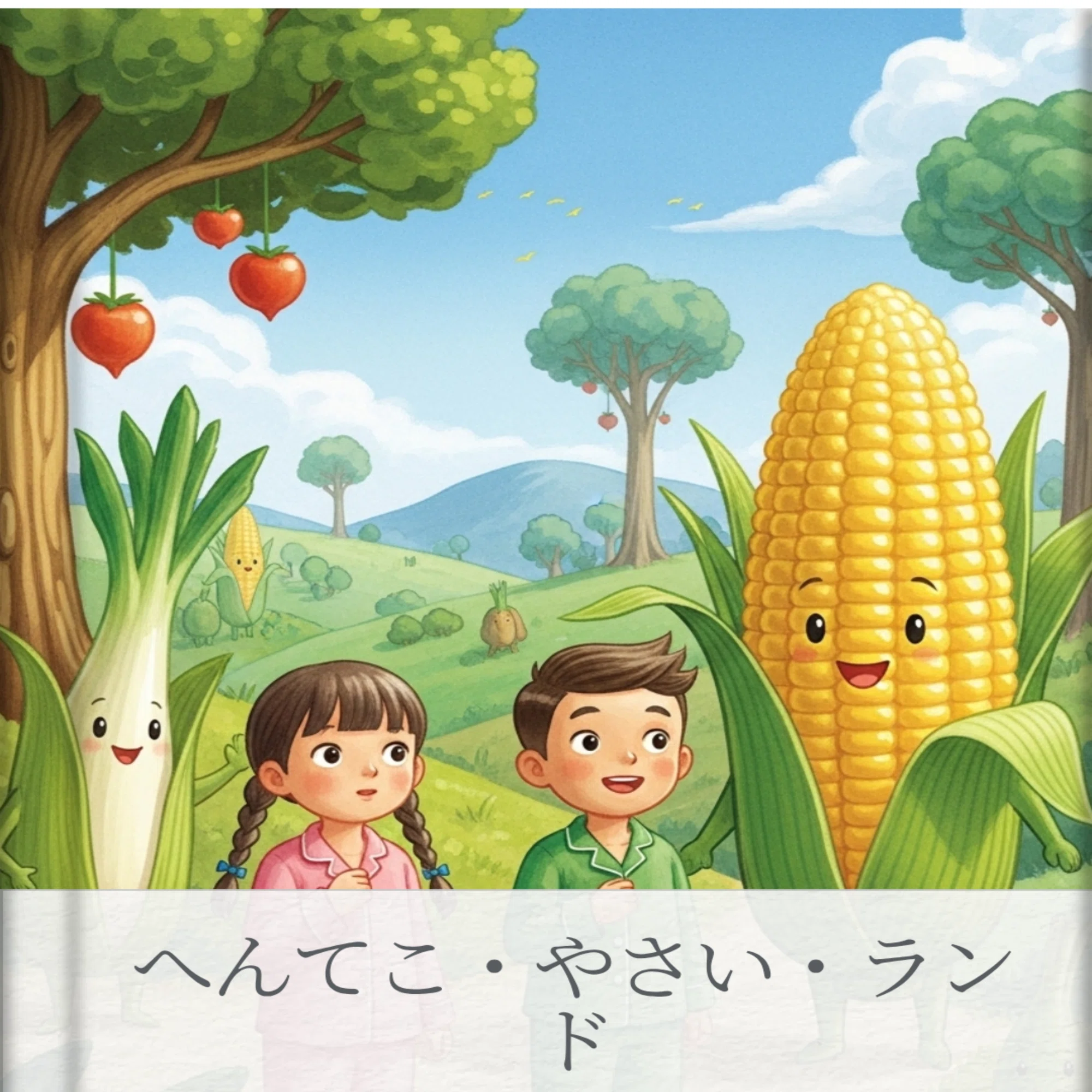 AI絵本で野菜嫌いに挑む！笑って驚く親子の実験記｜ことき
