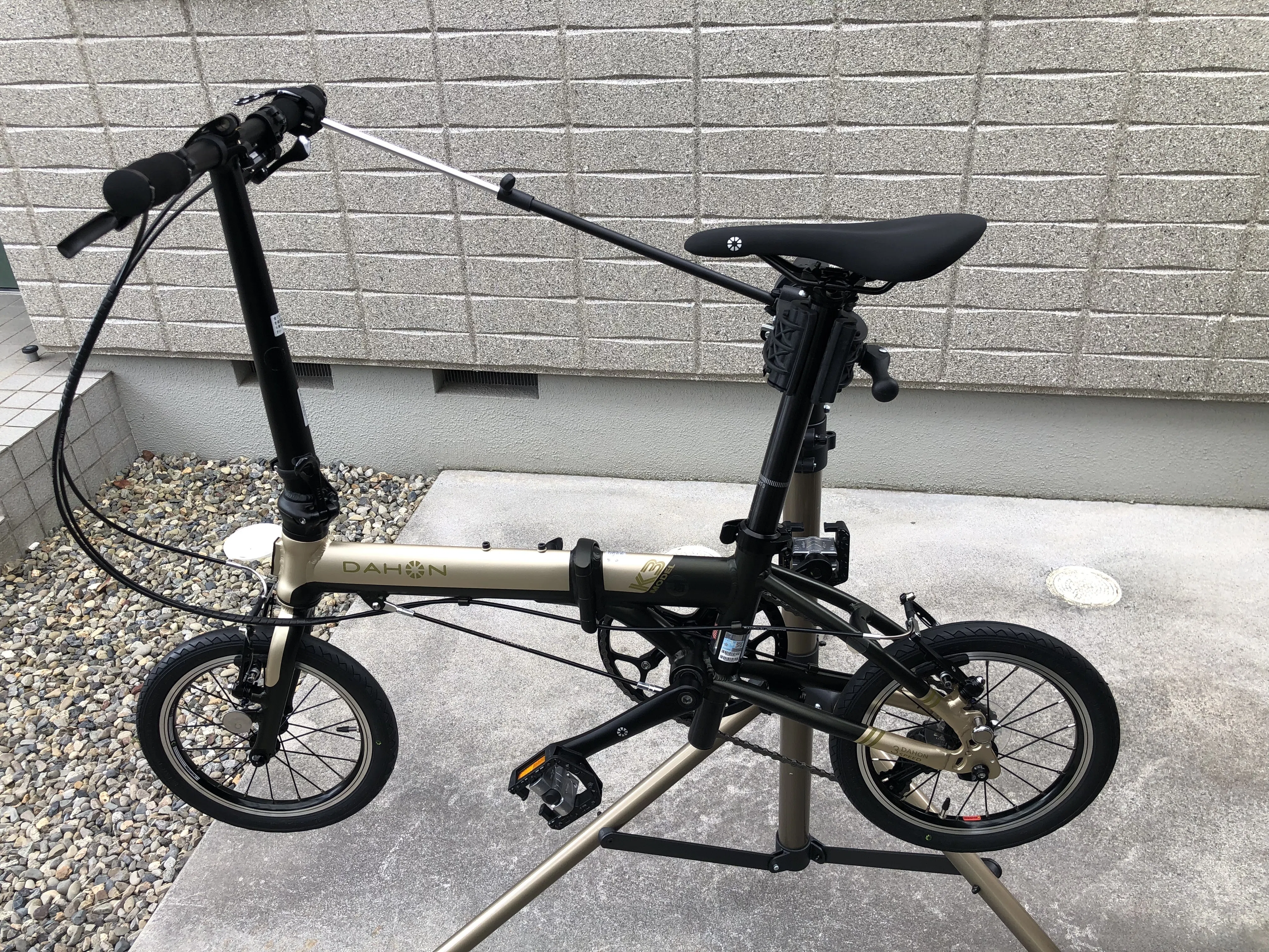 ダホンK3のスタンド取り付け｜shirokumagenki