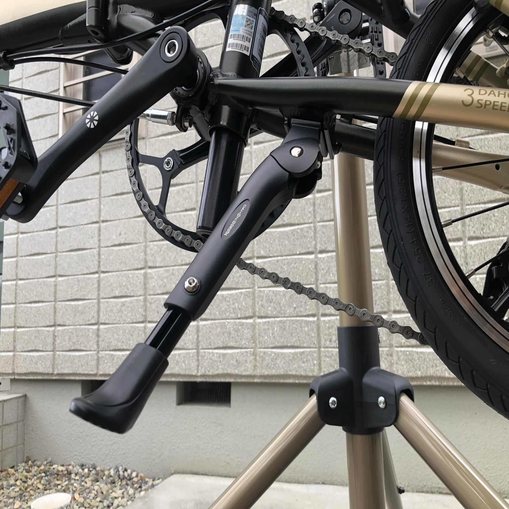 ダホンK3のスタンド取り付け｜shirokumagenki