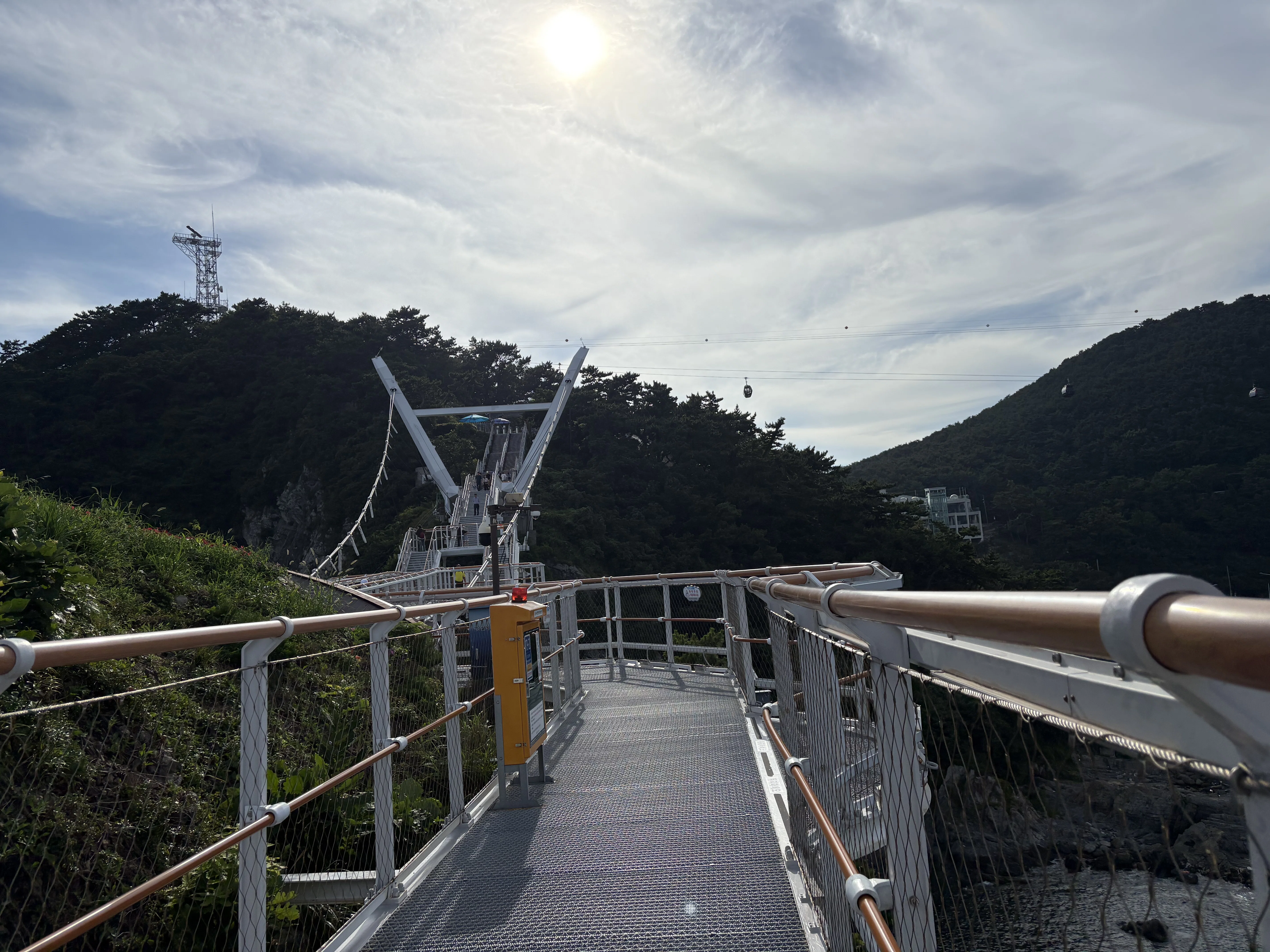 釜山4泊5日旅｜第9話】海の上をおさんぽ。龍宮雲の橋 → ソンド海上