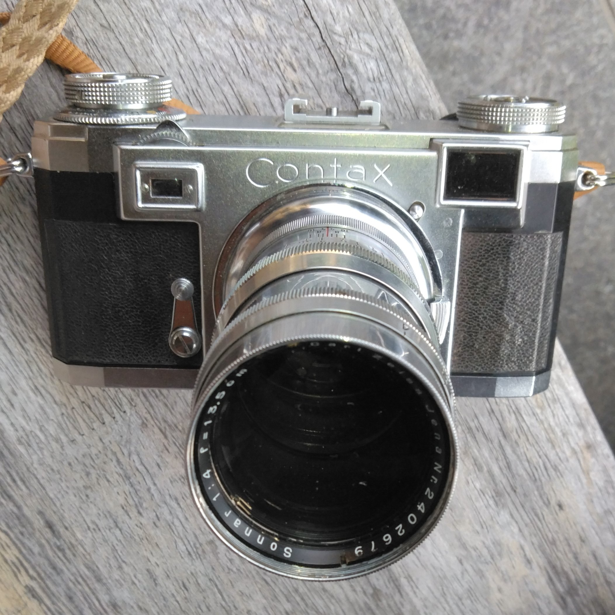 ツナカン　1936年発売ZEISS CONTAX Ⅱオプトンゾナー Zeissikon CONTAX Ⅱa + Zeiss-Opton Sonnar 50mm f2 | 今だから