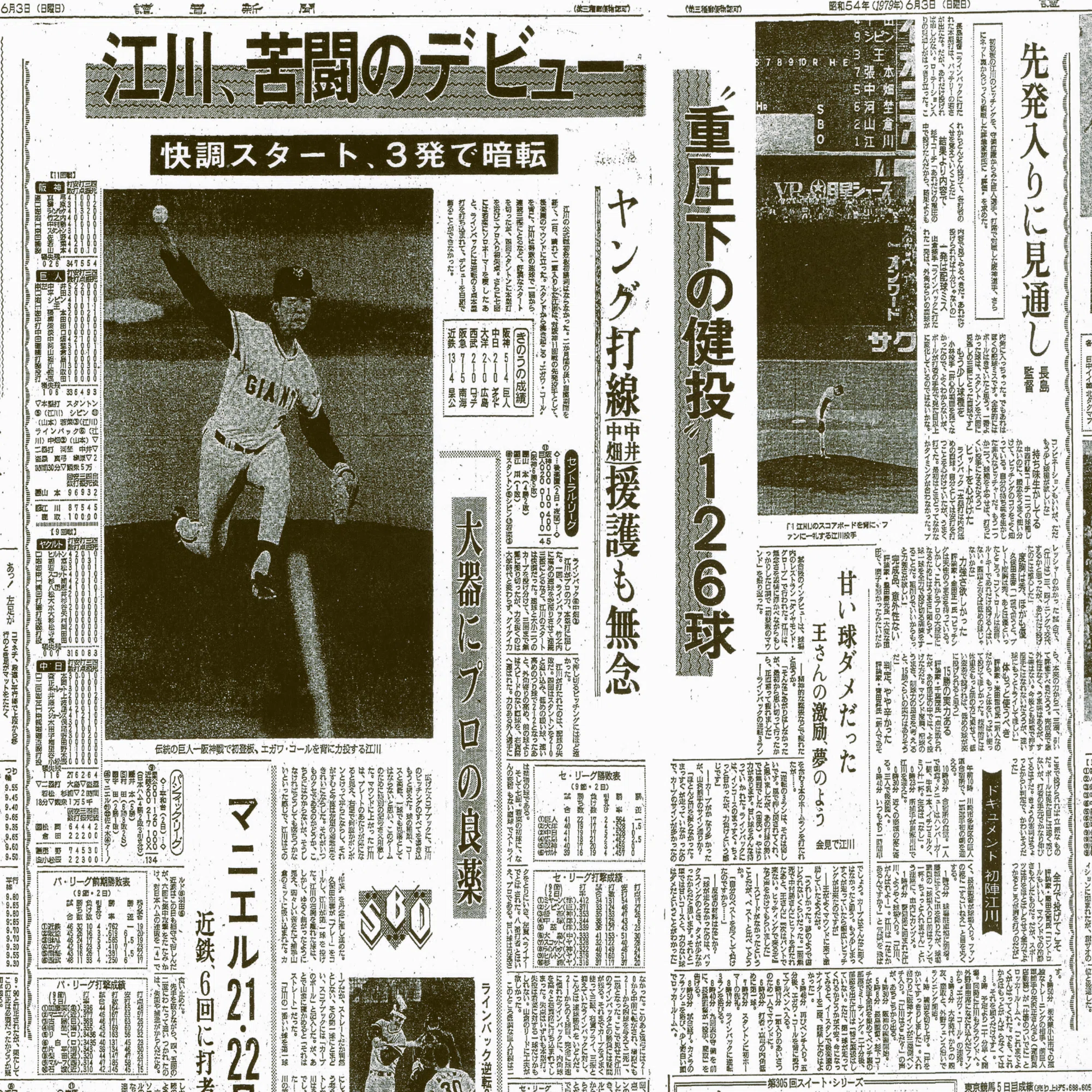 小林繁投手の対巨人8連勝伝説！②｜メビウスリッチ12_yekou07
