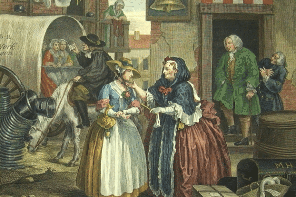 輝きの中（ウィリアム・ホガース）｜やんちゃなやむちゃ