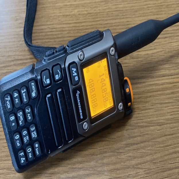 無線機(受信専用)入れ替え Kenwood TH-77 → Quansheng UV-K6｜Fire