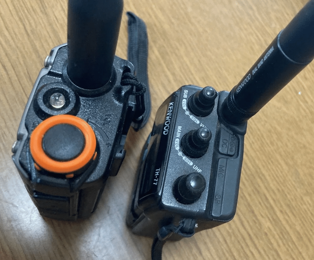 無線機(受信専用)入れ替え Kenwood TH-77 → Quansheng UV-K6