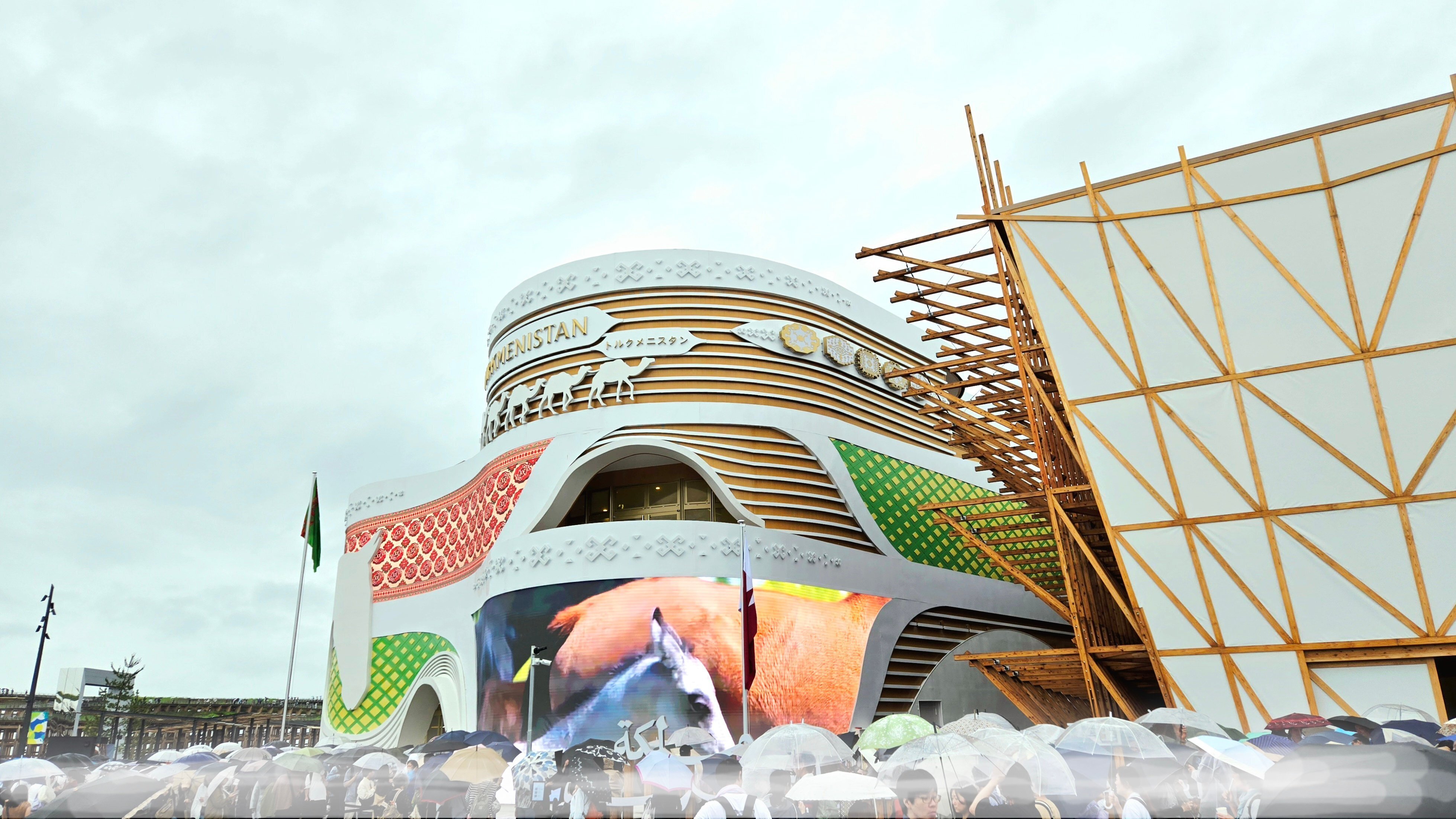 還暦夫婦の万博⑭トルクメニスタン（2025.6.10#6）｜HbA1c