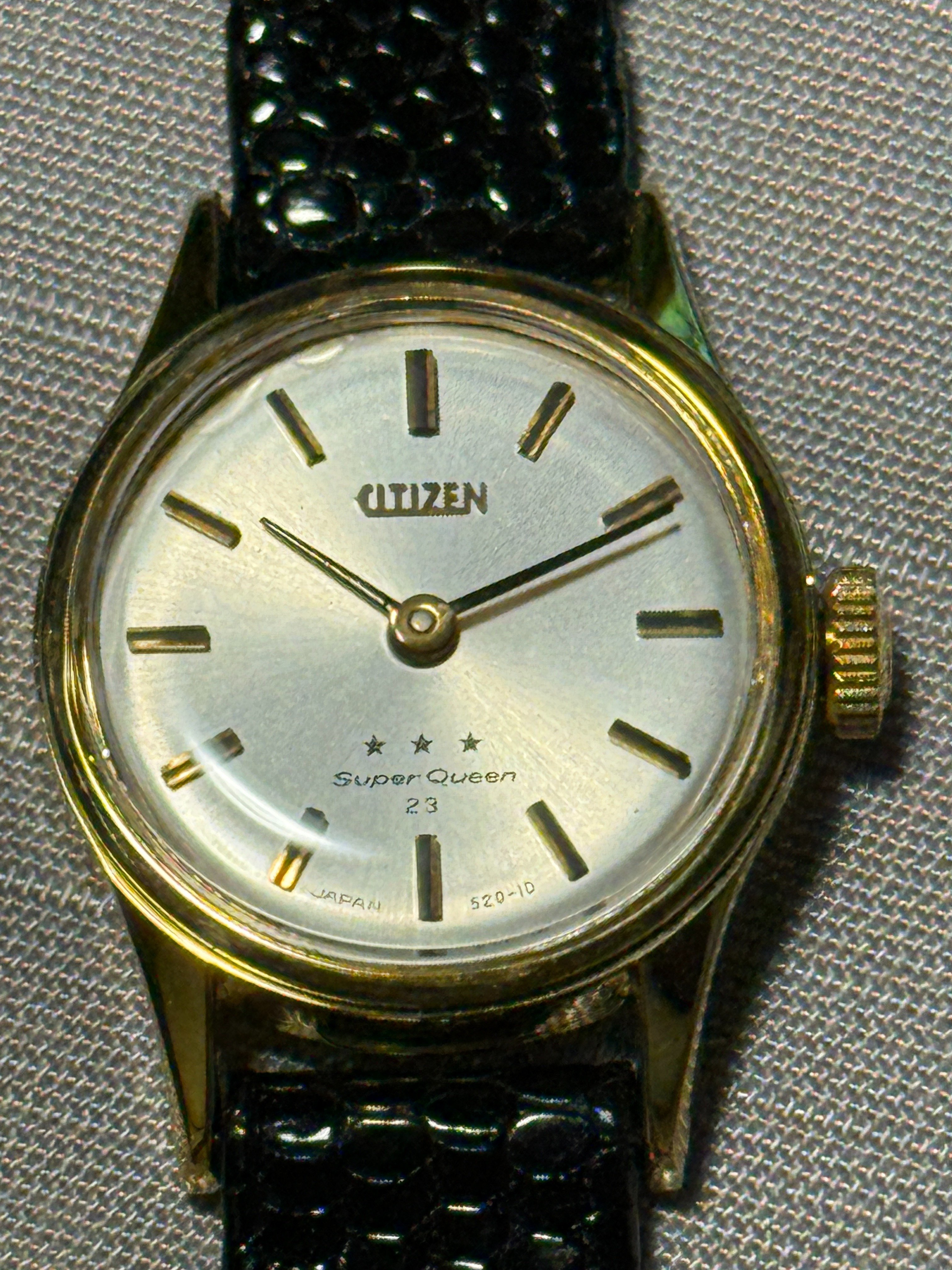 超希少 CITIZEN ヴィンテージ 10Pダイヤ 自動巻 第161回 スーパー