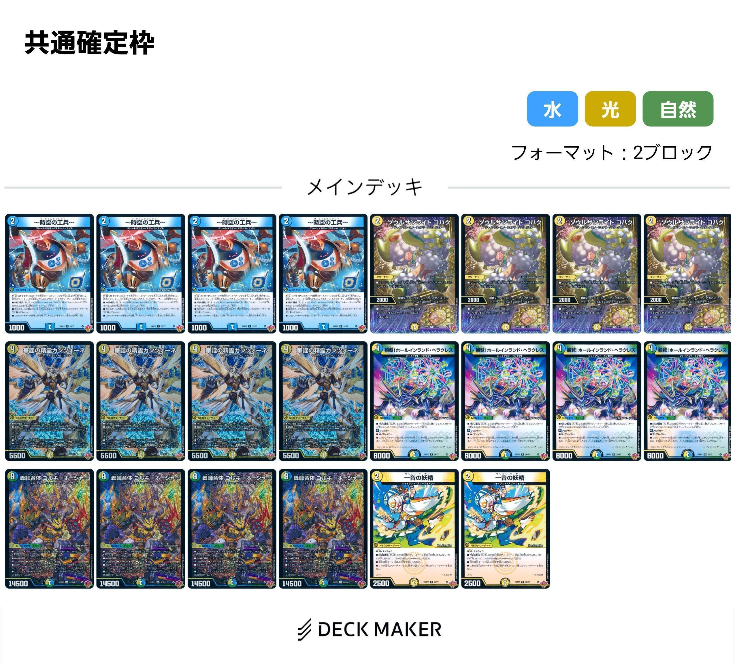 ゴルギーオージャーデッキ超魂設計図抜き デュエマ オリジナルCS】「伊達CS@シーガル仙台駅前店(2025/7/6)」結果