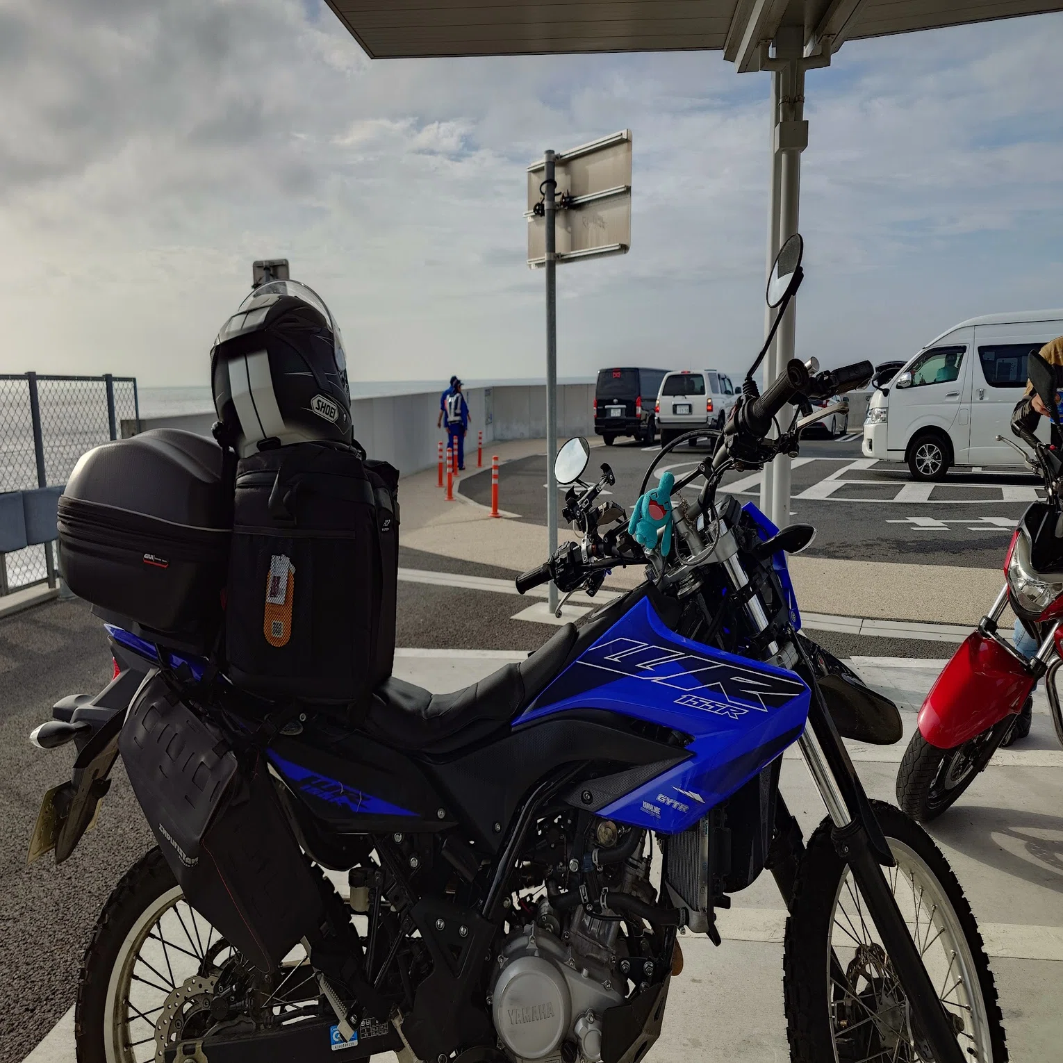 神奈川→大阪 水冷服ツーリング】KK-913 コミネ WR155R ヤマハ 2022年