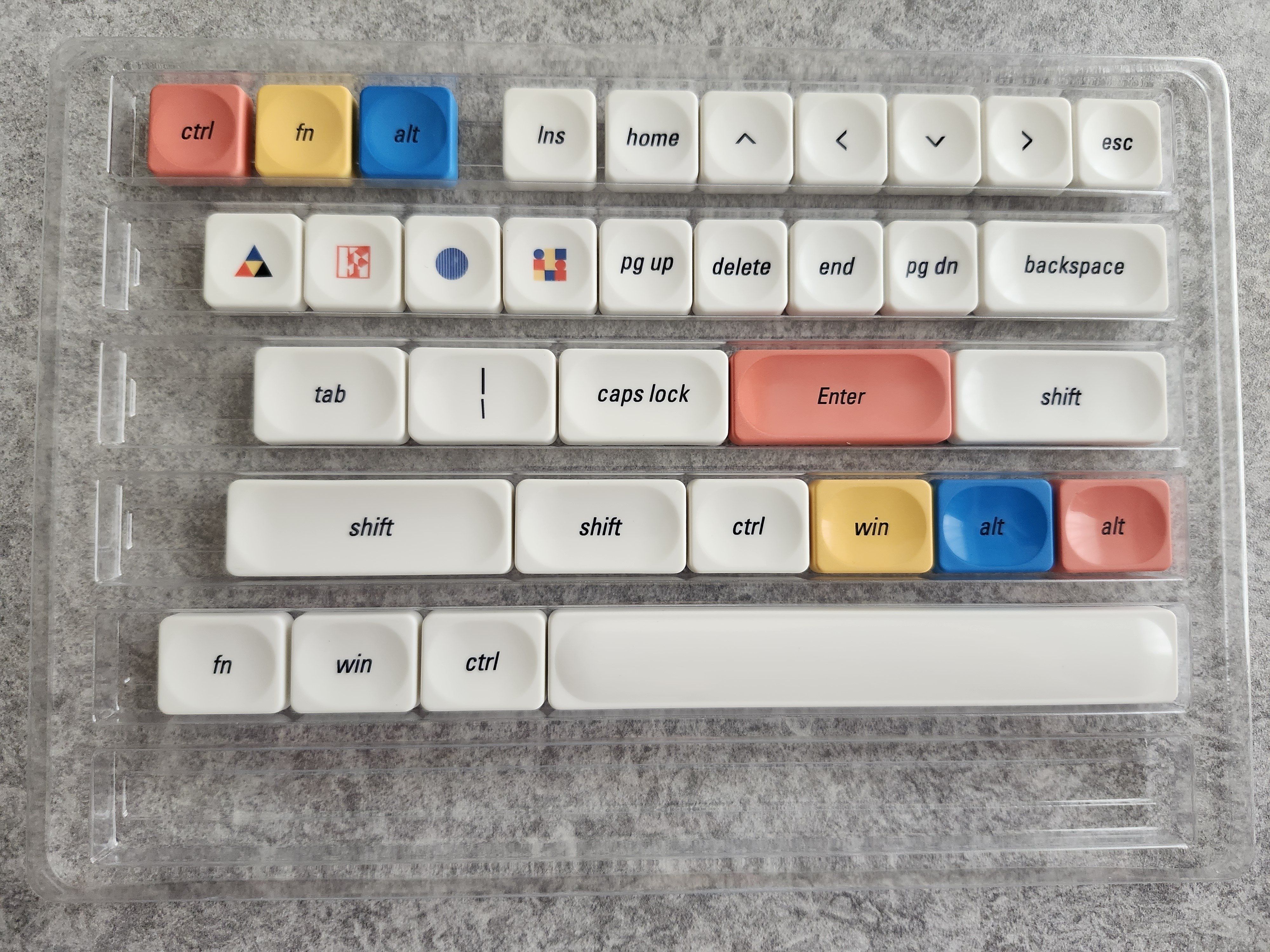 キーキャップ LCK PBT ロープロファイル キーキャップ セット タイム