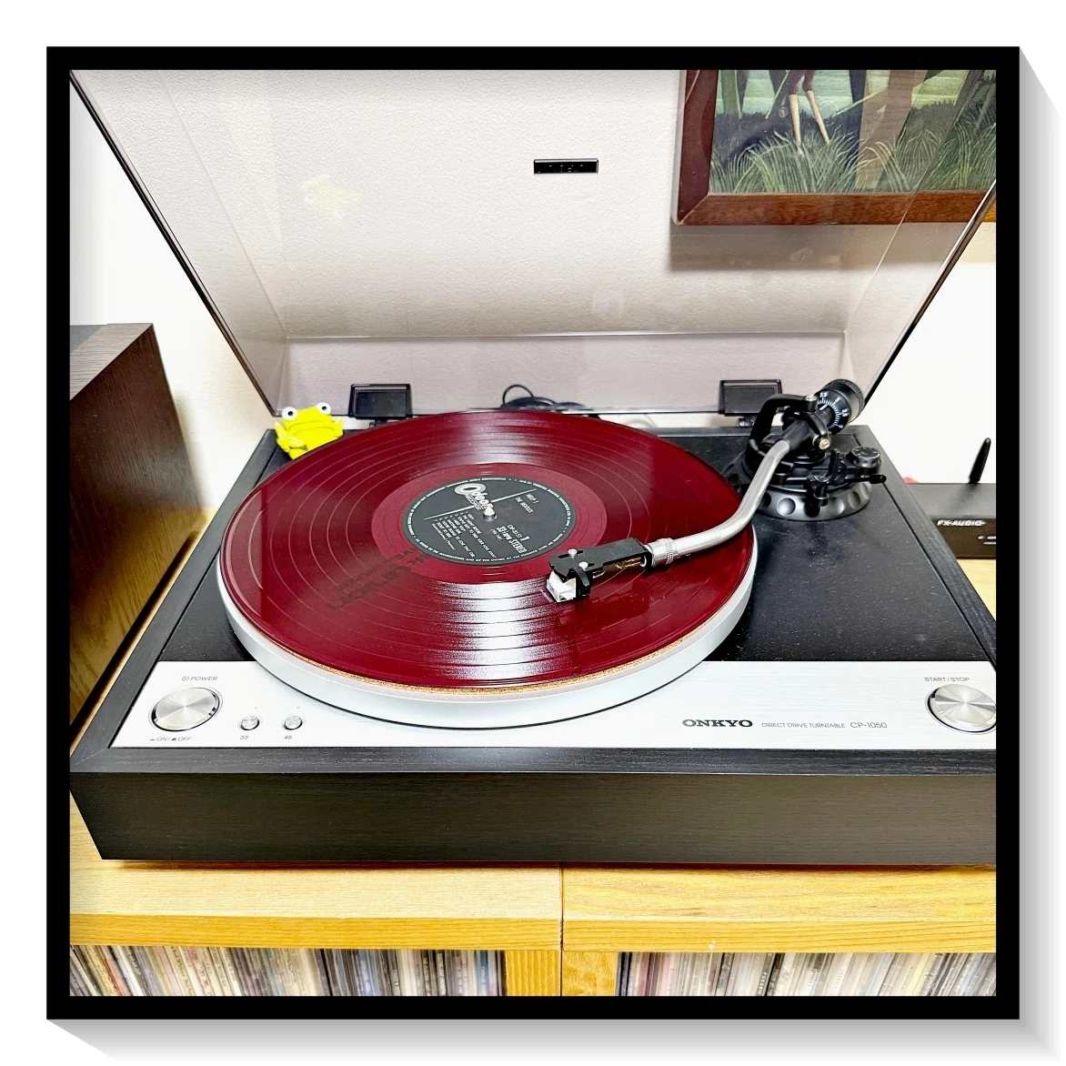 ピクチャーLP&ヴァイナルキラー（レコードとプレイヤーのセット）貴重