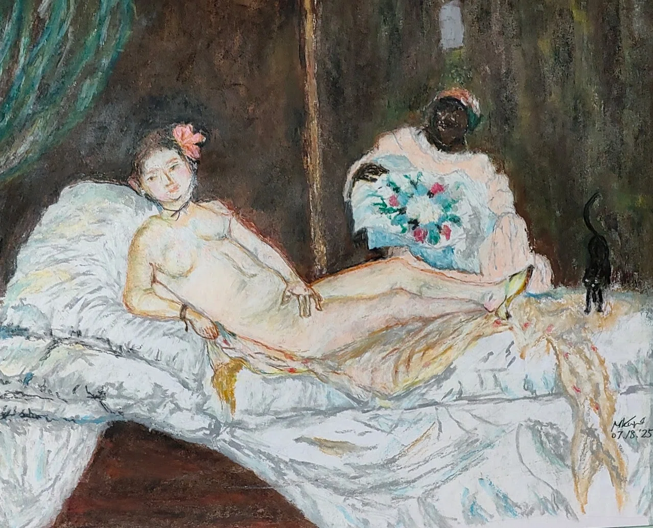 絵画ミニミニミステリー 第123「エドゥアール・マネ『オランピア