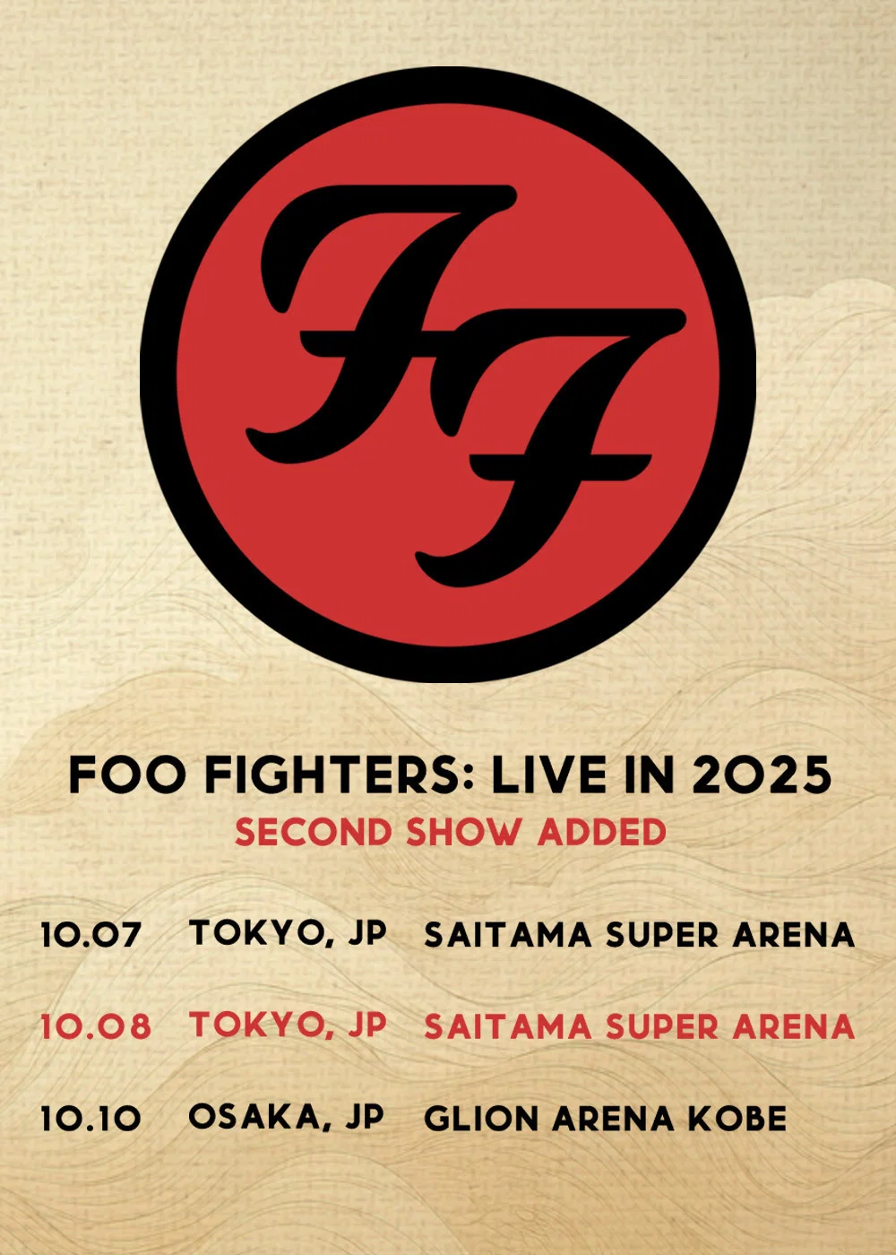 超希少】00s Foo Fighters ツアージャケット 【公式通販】
