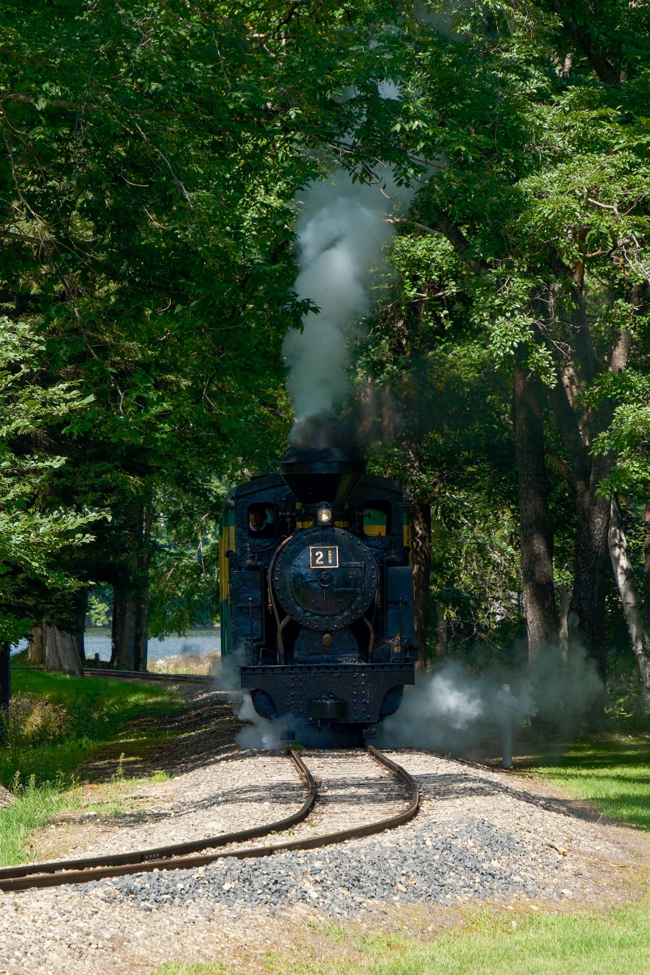 北海道遺産・森林鉄道蒸気機関車「雨宮21号」｜小さくてかわいいけど