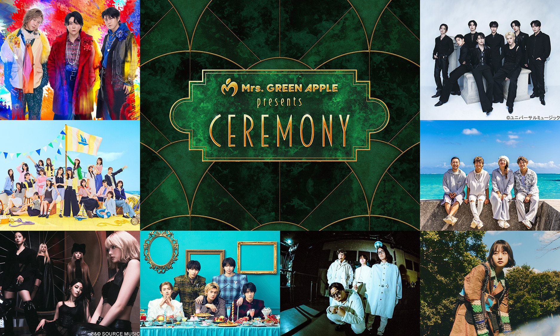 0816更新】＜Mrs. GREEN APPLE MAGICAL 10 YEARS SPECIAL