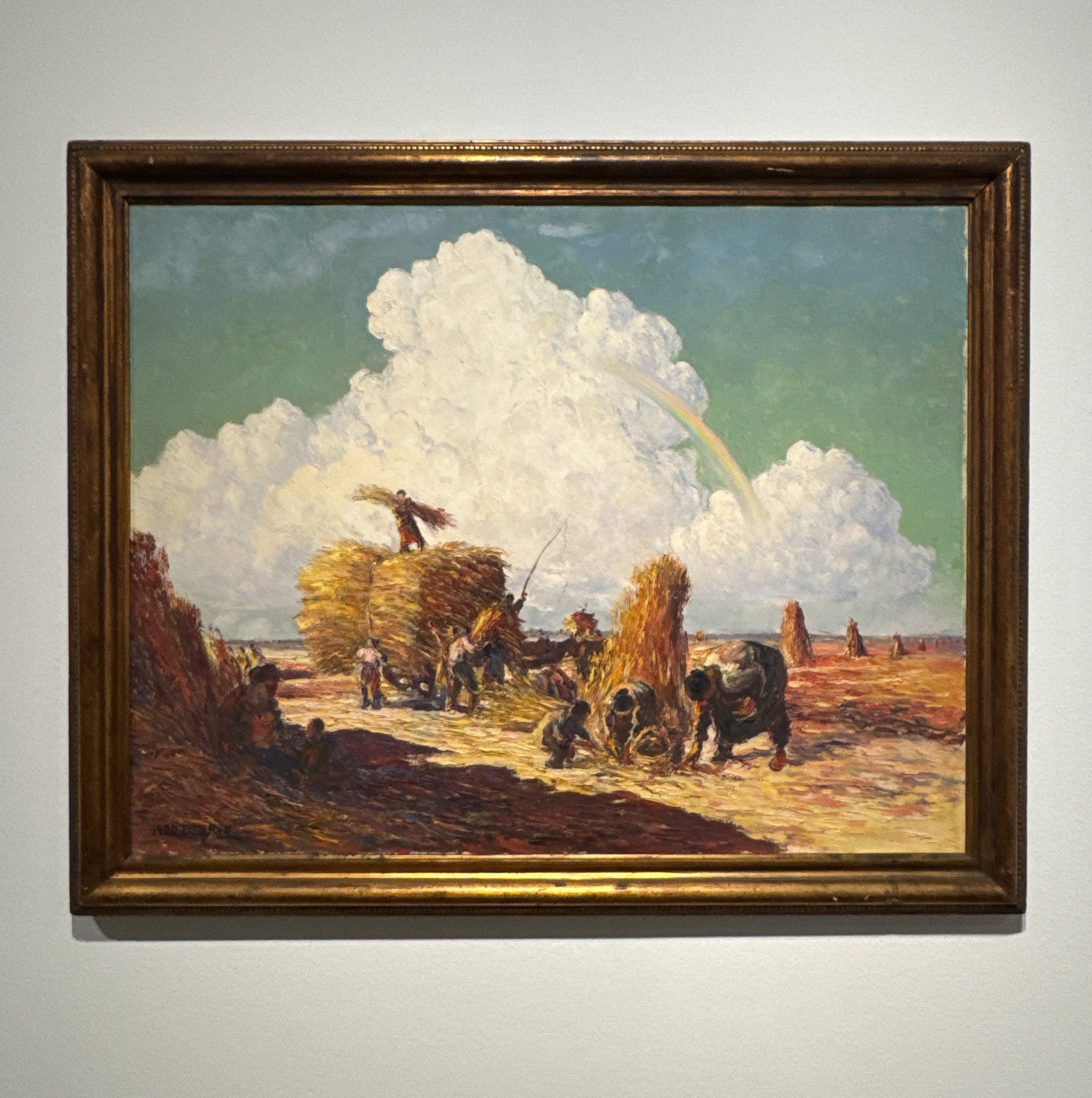 月光の眠らぬ村　絵画原画 二代目市川白猿の早枝政右衛門、三代目中村歌右衛門の百姓五作 本名