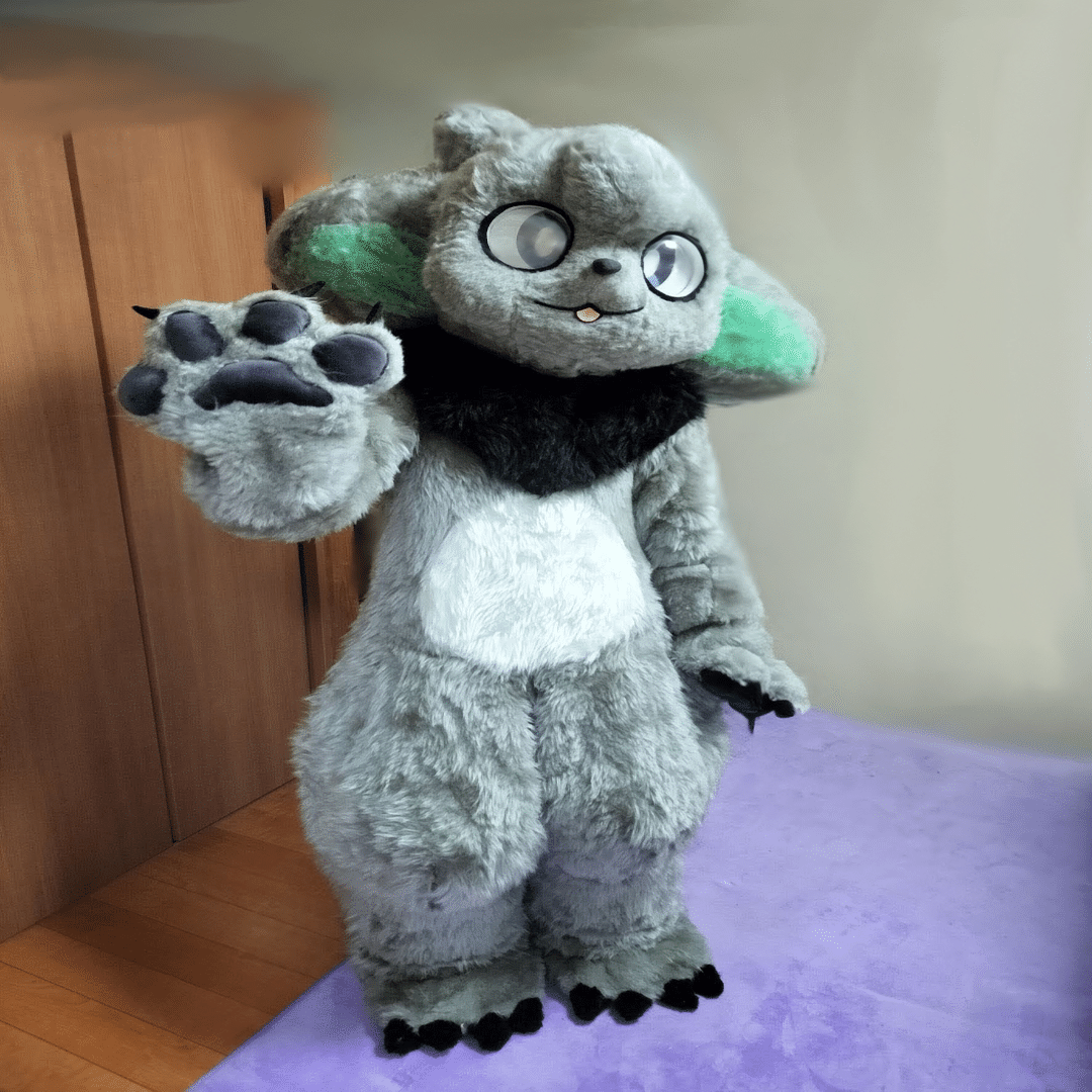 ケモノ着ぐるみを制作してみた。｜うみねこくらげ