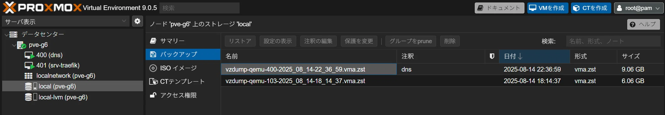 Proxmox VE의 VM을 다른 머신으로 이동하기｜R-Y-O
