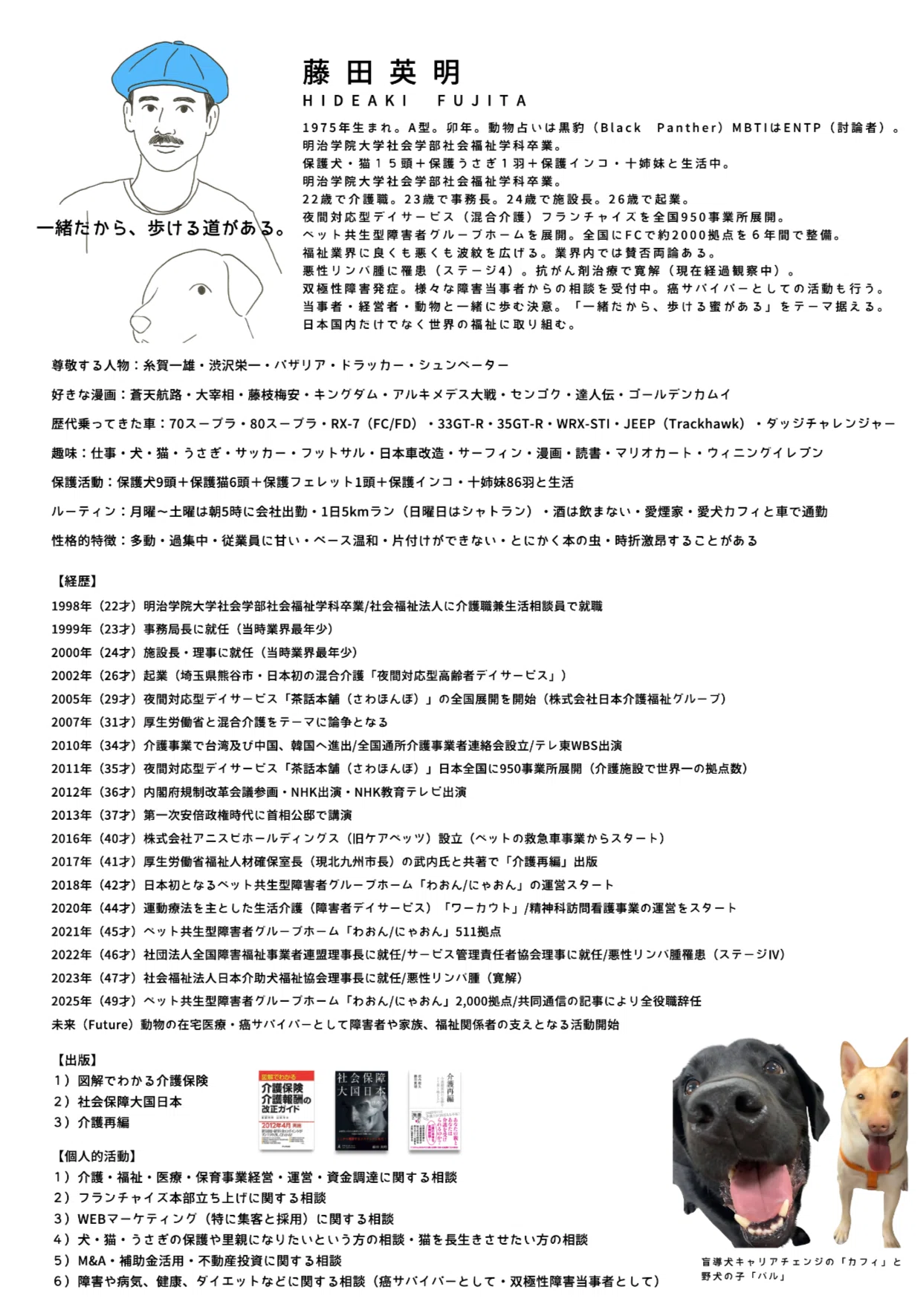 藤田英明プロフィール｜藤田英明（Hideaki FUjita）