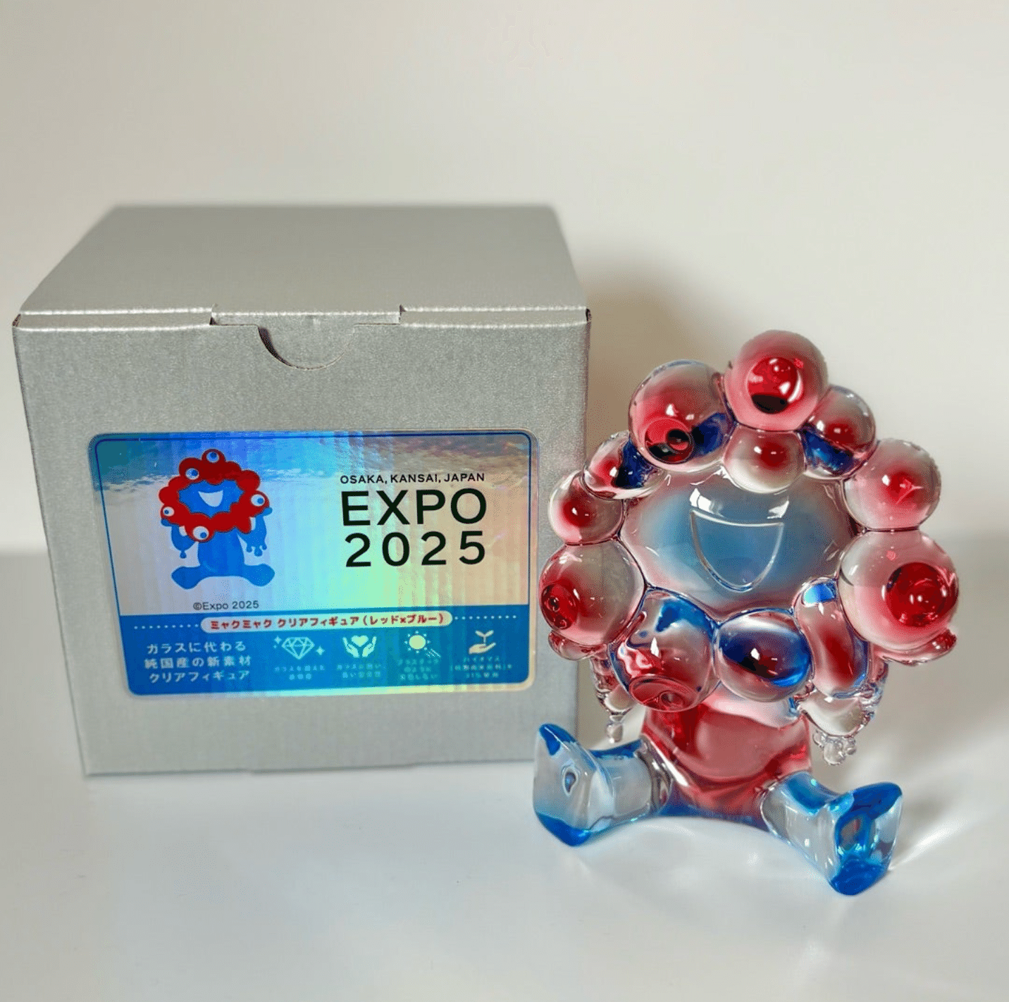 ミャクミャク クリアフィギュア EXPO2025 ミャクミャク クリア