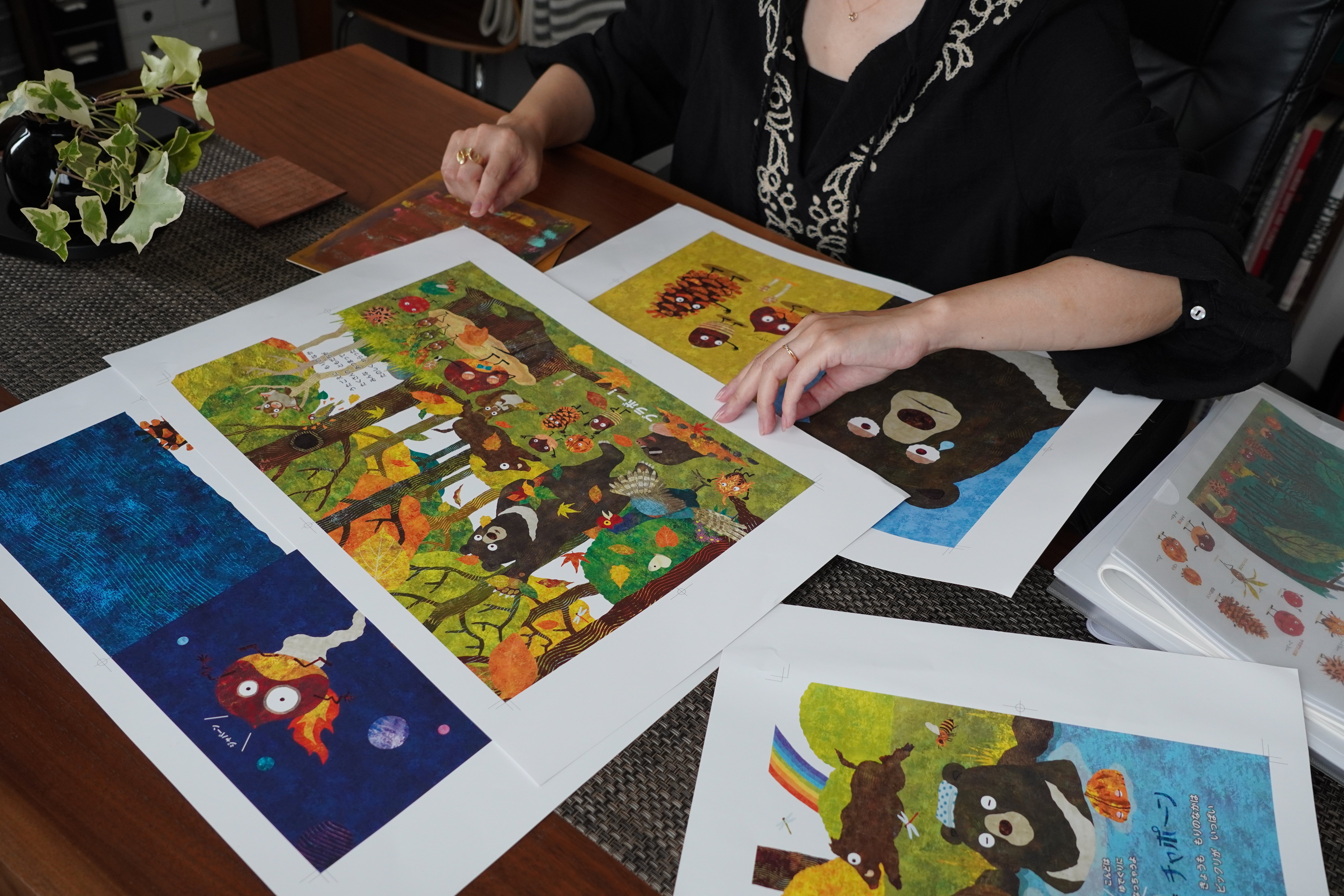 絵本『ビックリ！もりのなか』 “森のワクワク”を描き出す作画・茅野