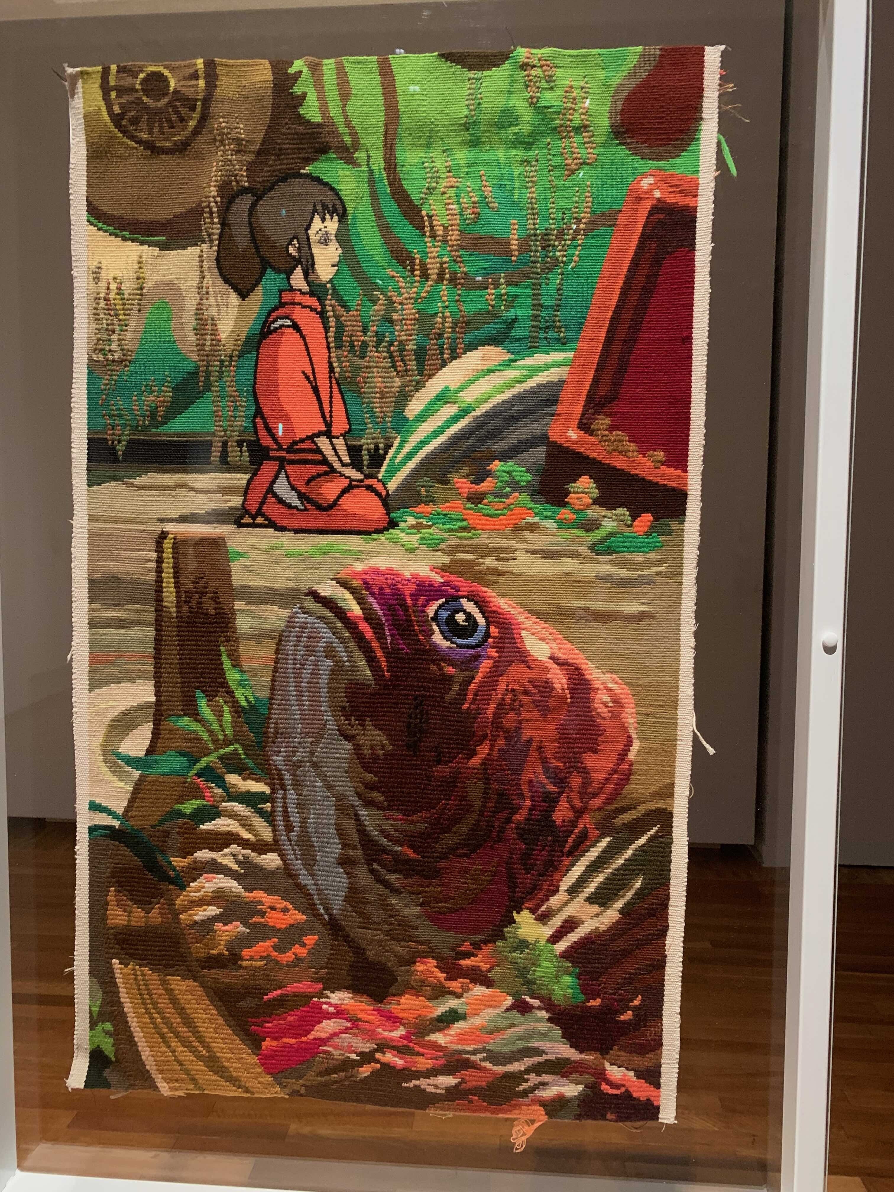 愛知万博20周年記念事業特別展示：オービュッソンのタピスリー『千と