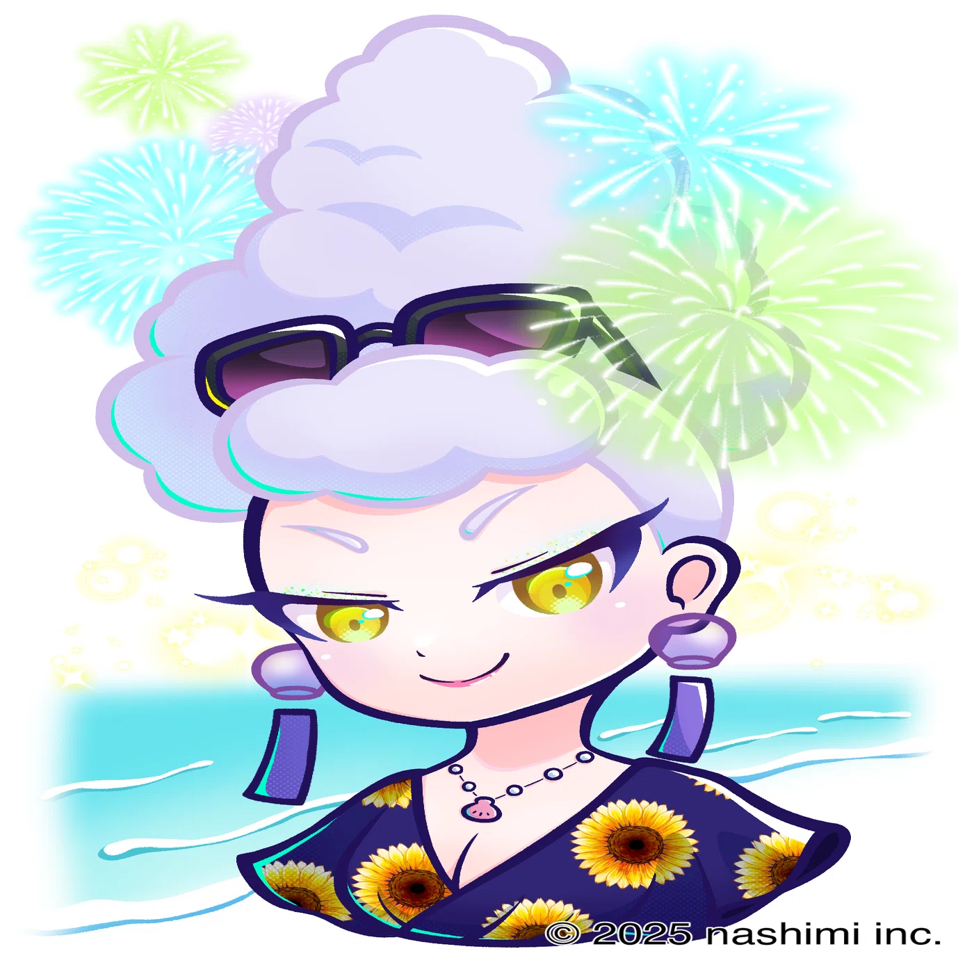 2025年8月に公開したイラスト｜なしみ