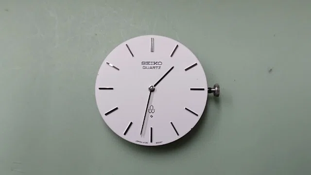 SEIKO】QUARTZ 4130 分解掃除｜富屋時計店