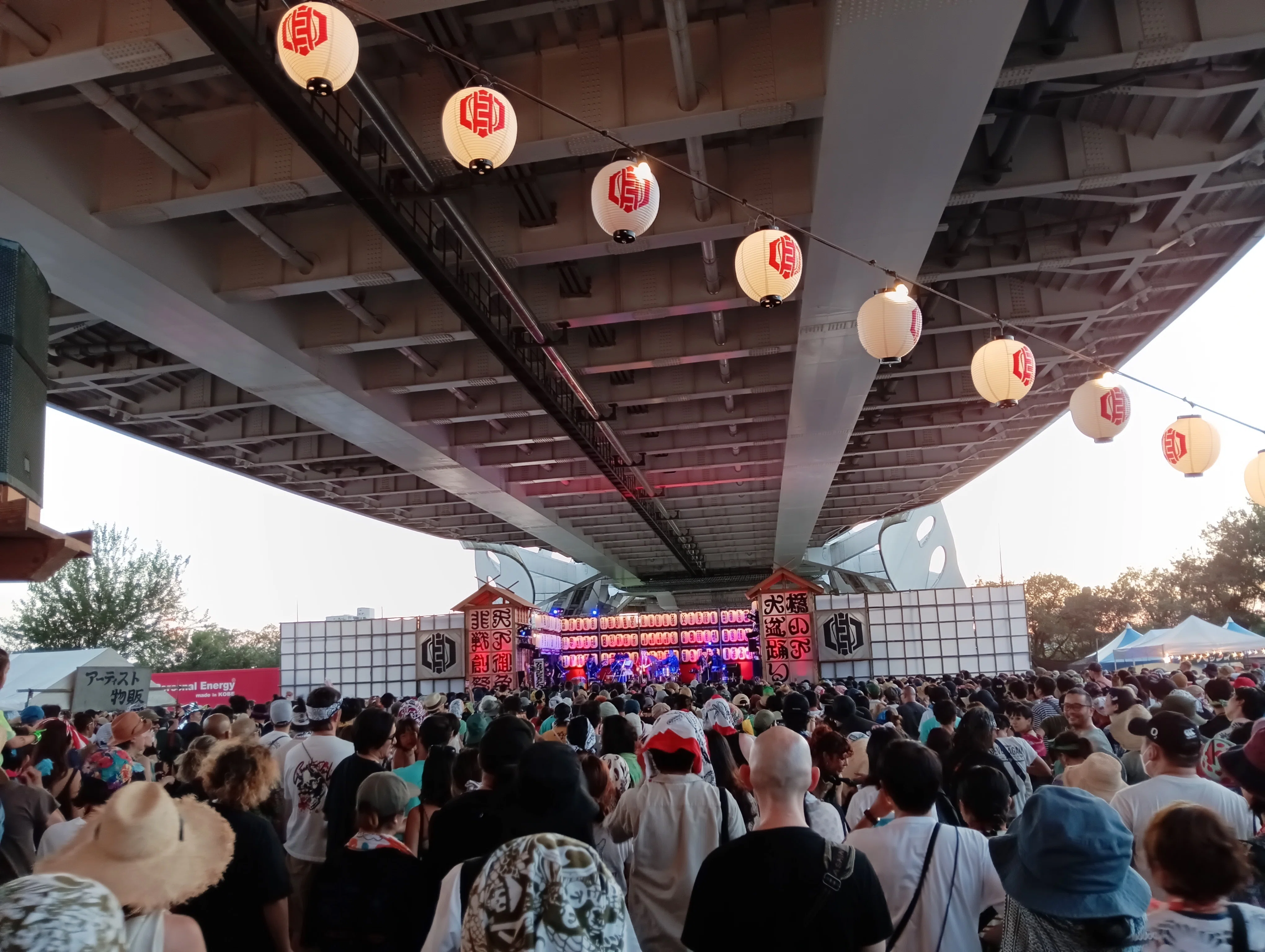 2025/8/15 橋の下大盆踊り、2日目！｜こすけ