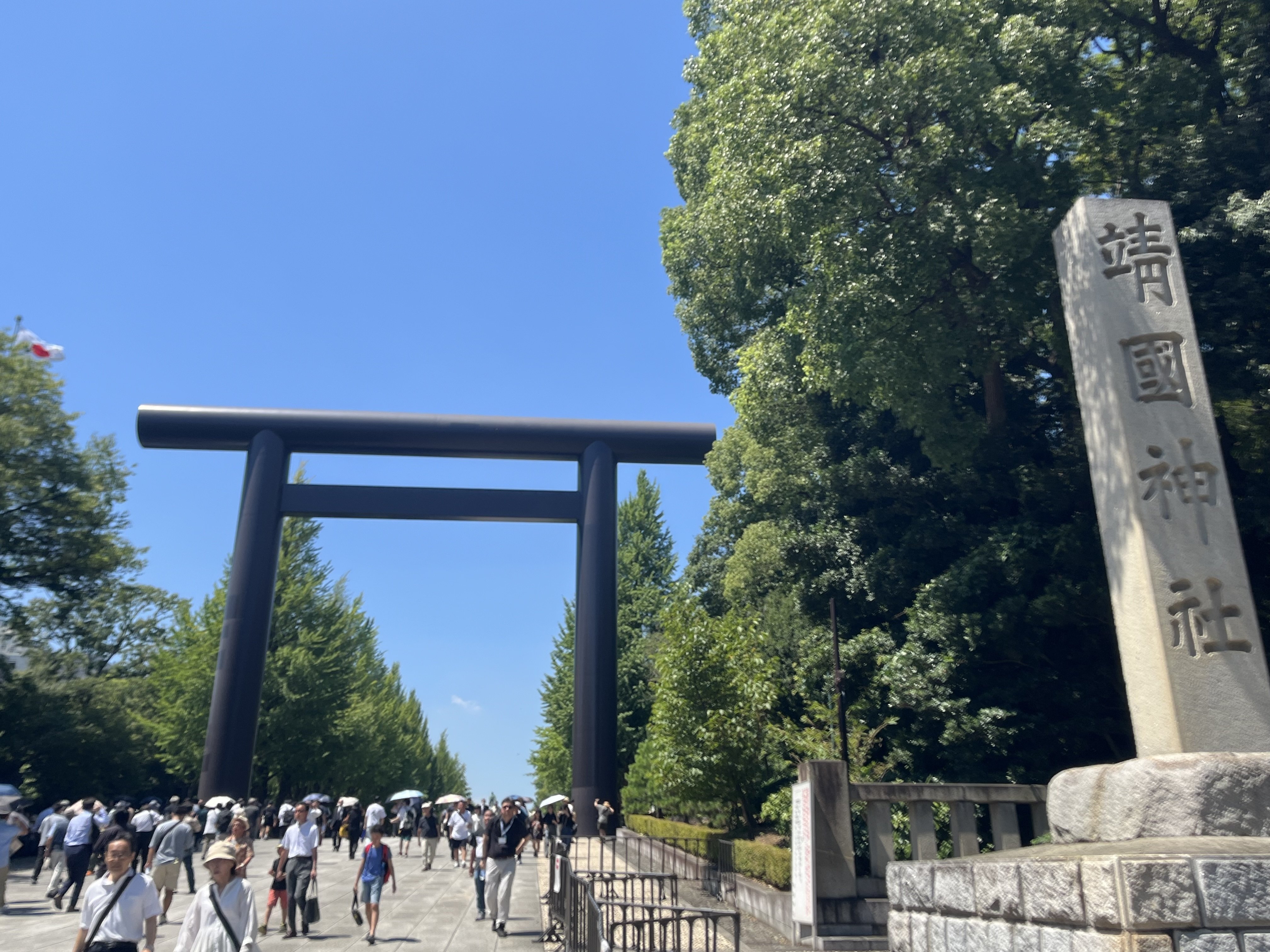 2025年8月15日 終戦の日 靖国神社｜かずくんの備忘録