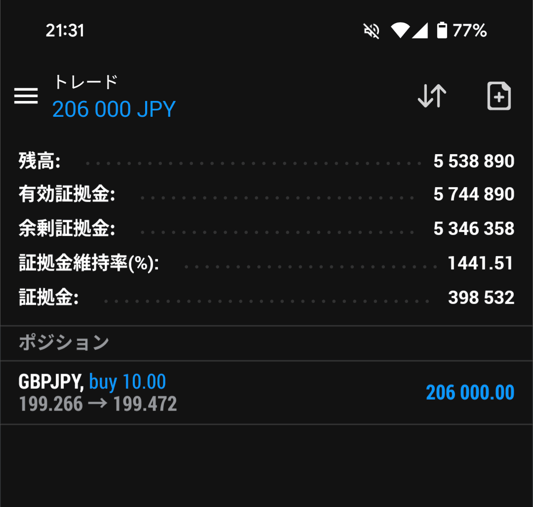 手法】ポンド円スキャルで20万円｜ハルマキ@FX専業暮らし
