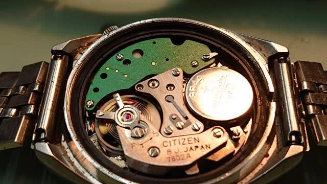 CITIZEN COSMOTRON 電磁テンプ式 電池交換済 希少W61153 【公式通販】