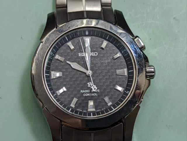 SEIKO】BRIGHTZ 5B21 電波時計 電池交換|富屋時計店 SEIKO】BRIGHTZ 5B21 電波時計 電池交換|富屋時計店