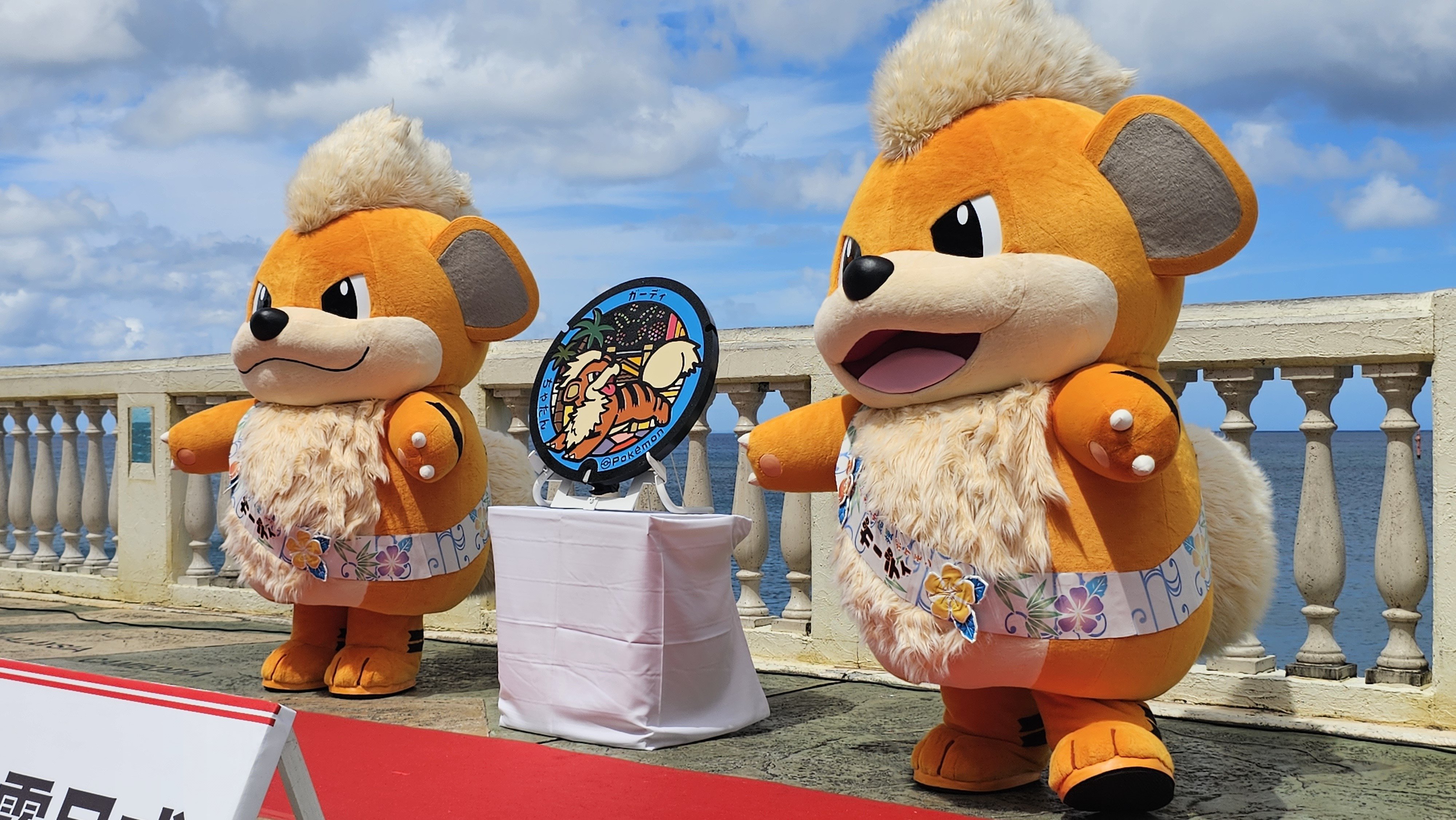 北谷町美浜アメリカンビレッジにポケふたが！｜澪