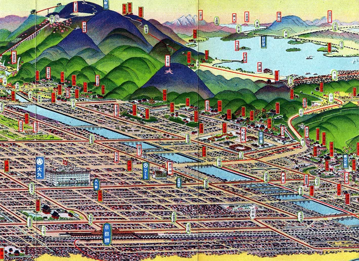 2025年の京都・五山送り火の日は、鳥瞰図絵師・吉田初三郎70回目の命日