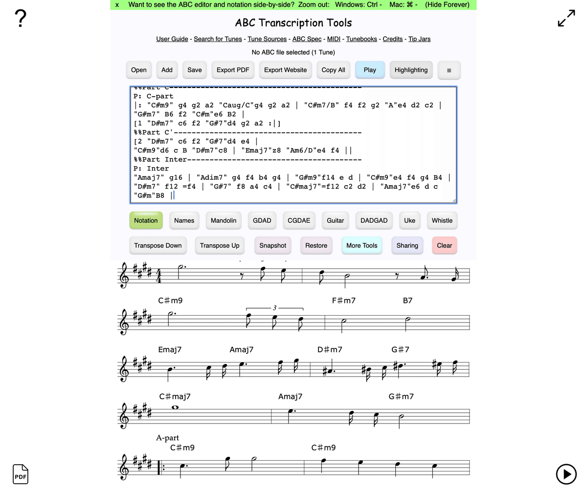 楽譜・スコアの書き方】ABC記譜法のススメ｜OSAKA, Hitoshi