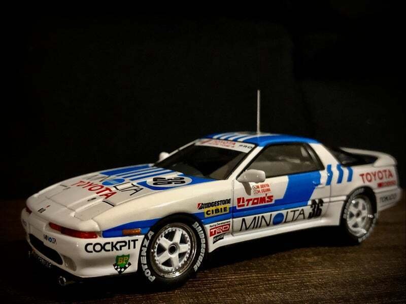 エブロ(EBBRO) 1/43 ミノルタ トムス スープラ Gr.A 1990｜てOの