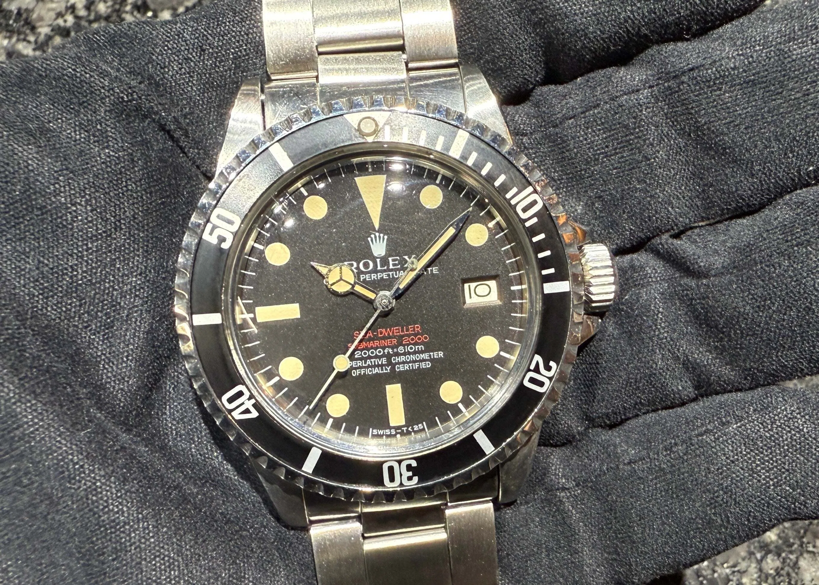 希少 激渋ヴィンテージ 赤シードゥエラー 1665 MK2ダイヤル 68年｜金子 剛
