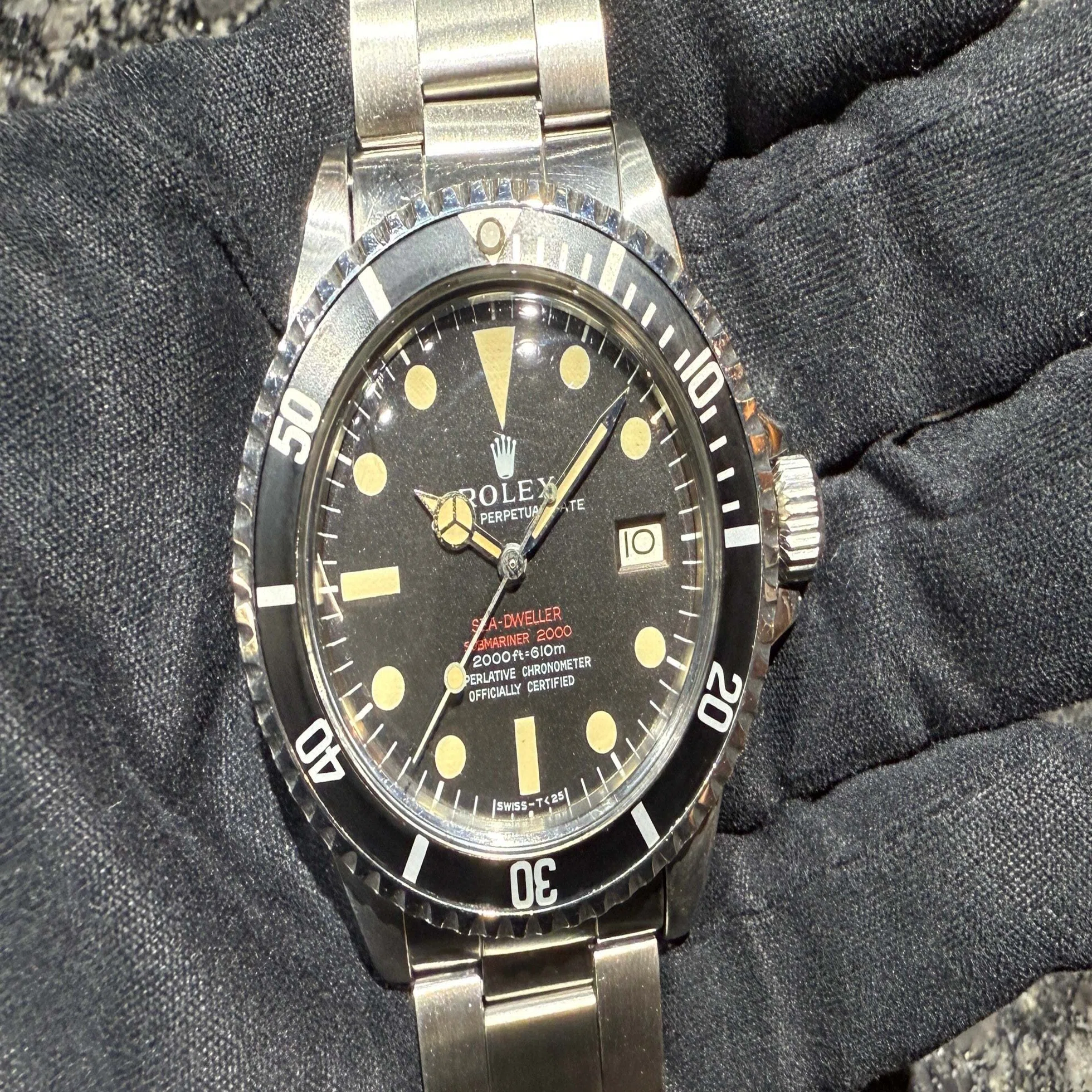 希少 激渋ヴィンテージ 赤シードゥエラー 1665 MK2ダイヤル 68年｜金子 剛