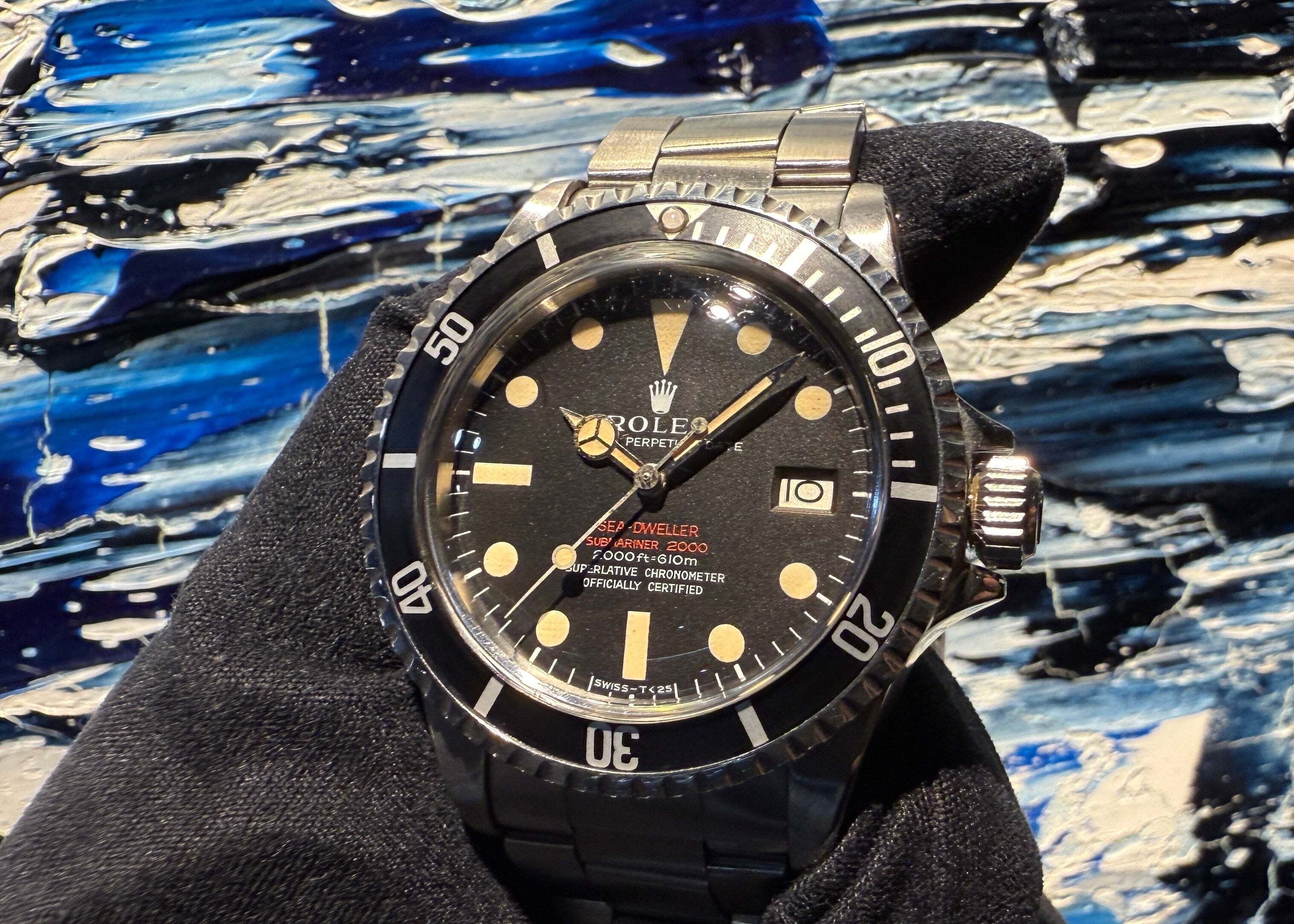 希少 激渋ヴィンテージ 赤シードゥエラー 1665 MK2ダイヤル 68年｜金子 剛