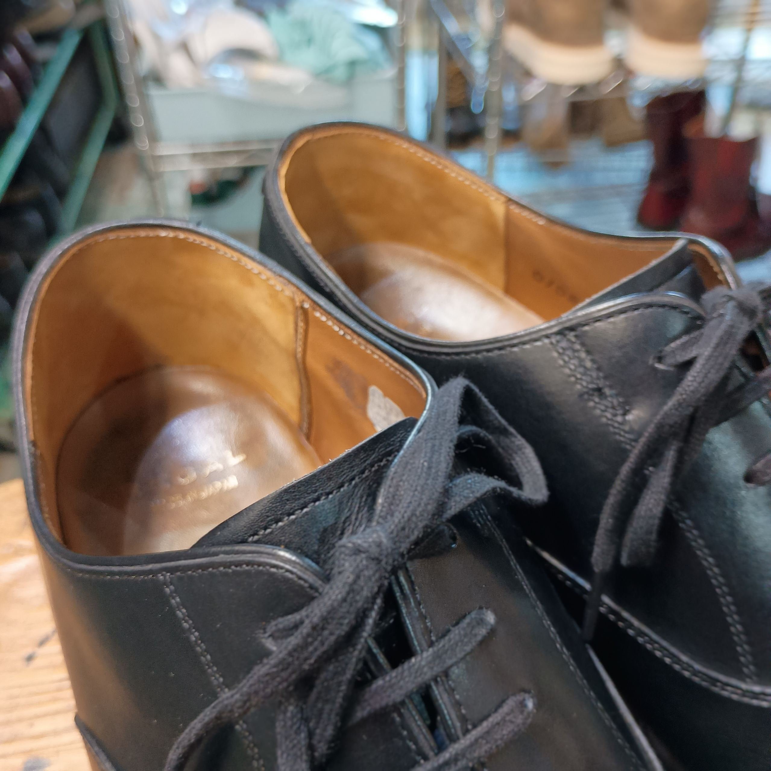 リソール/ソール交換+腰裏補修】REGAL/リーガルストレートチップ｜CREA