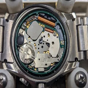 SEIKO】5B21 電波時計 電池交換｜富屋時計店